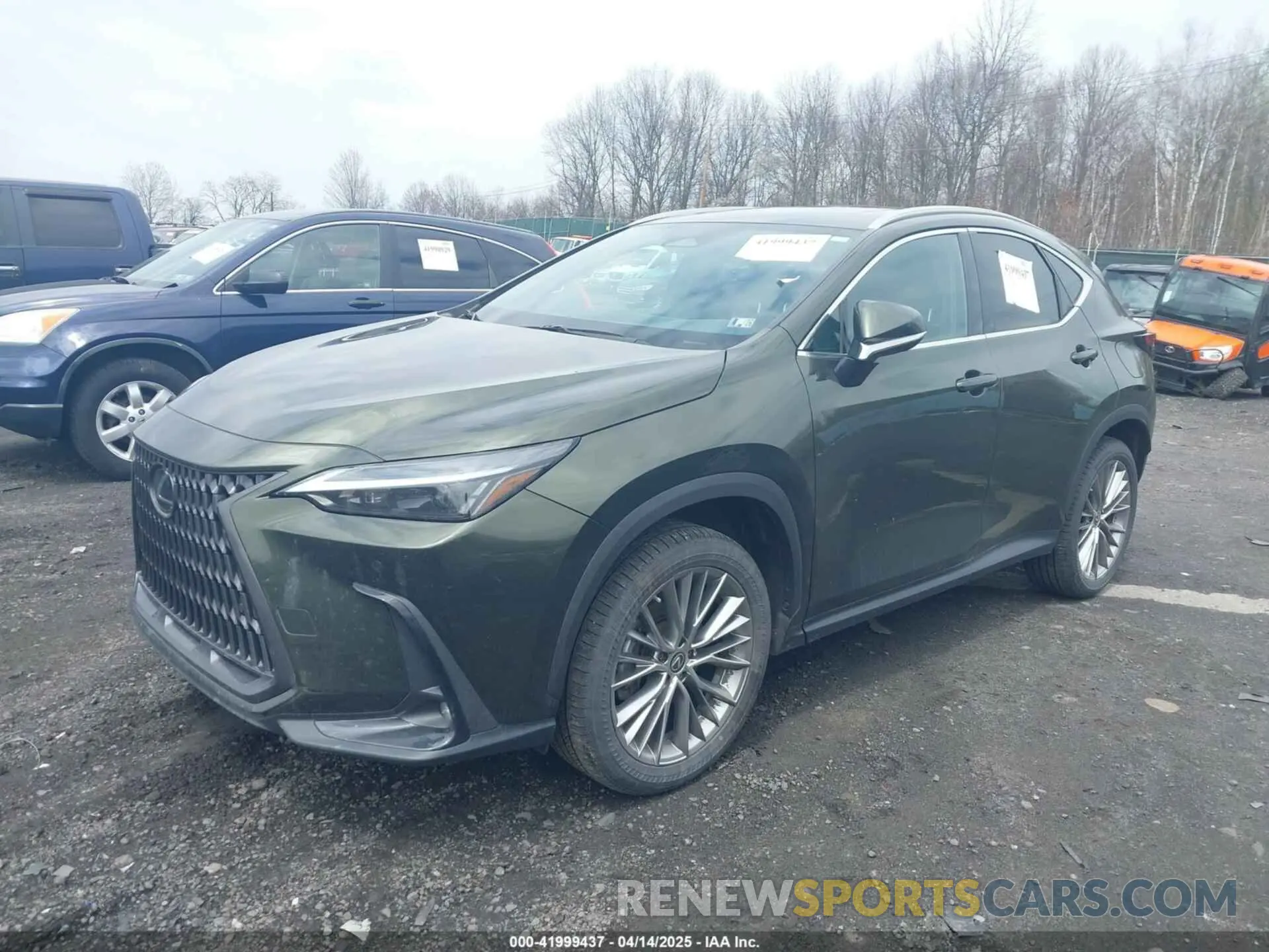 2 fotografías del automóvil dañado 2T2GKCEZ5PC014862 LEXUS NX 350H 2023
