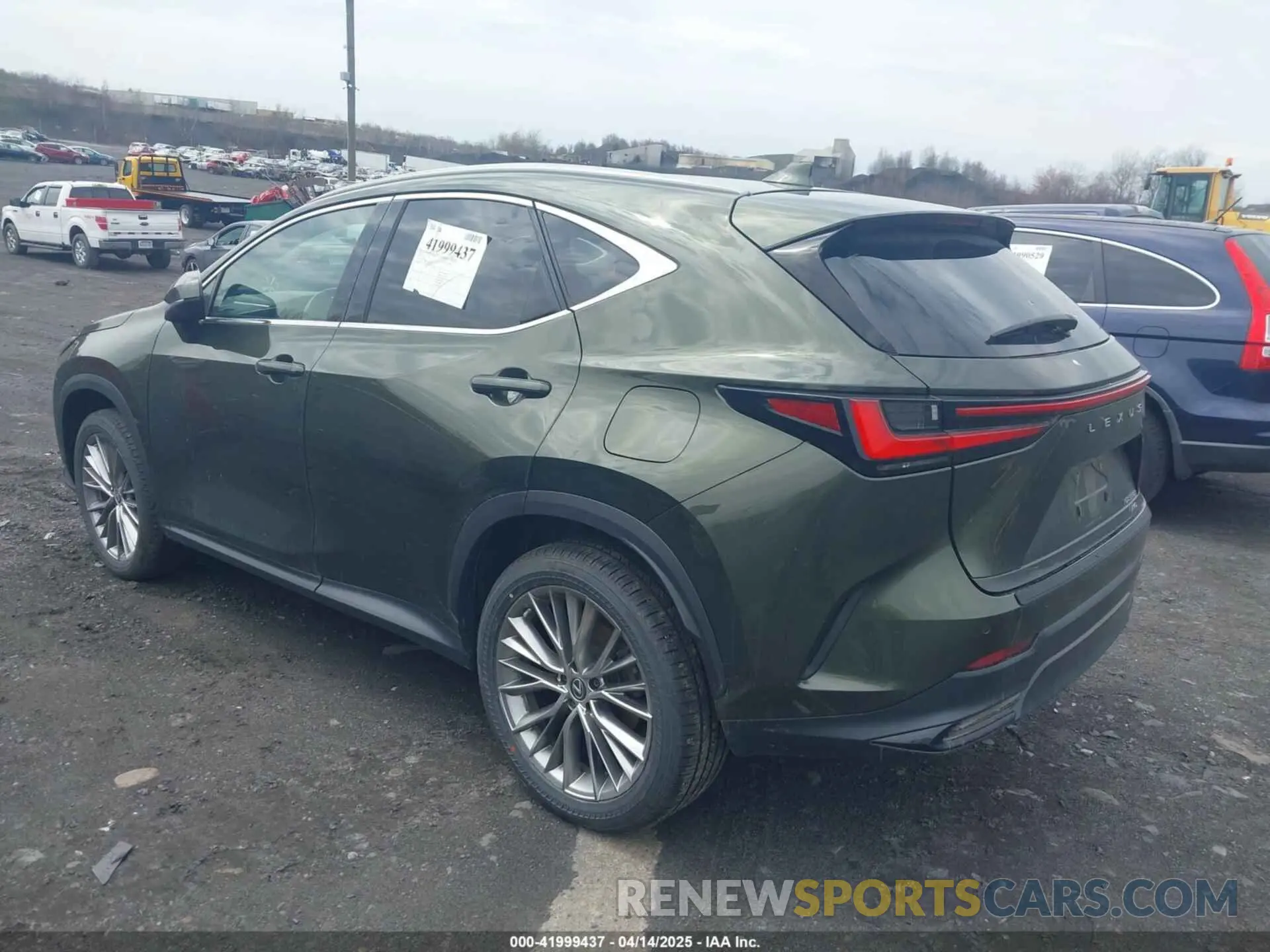 3 fotografías del automóvil dañado 2T2GKCEZ5PC014862 LEXUS NX 350H 2023