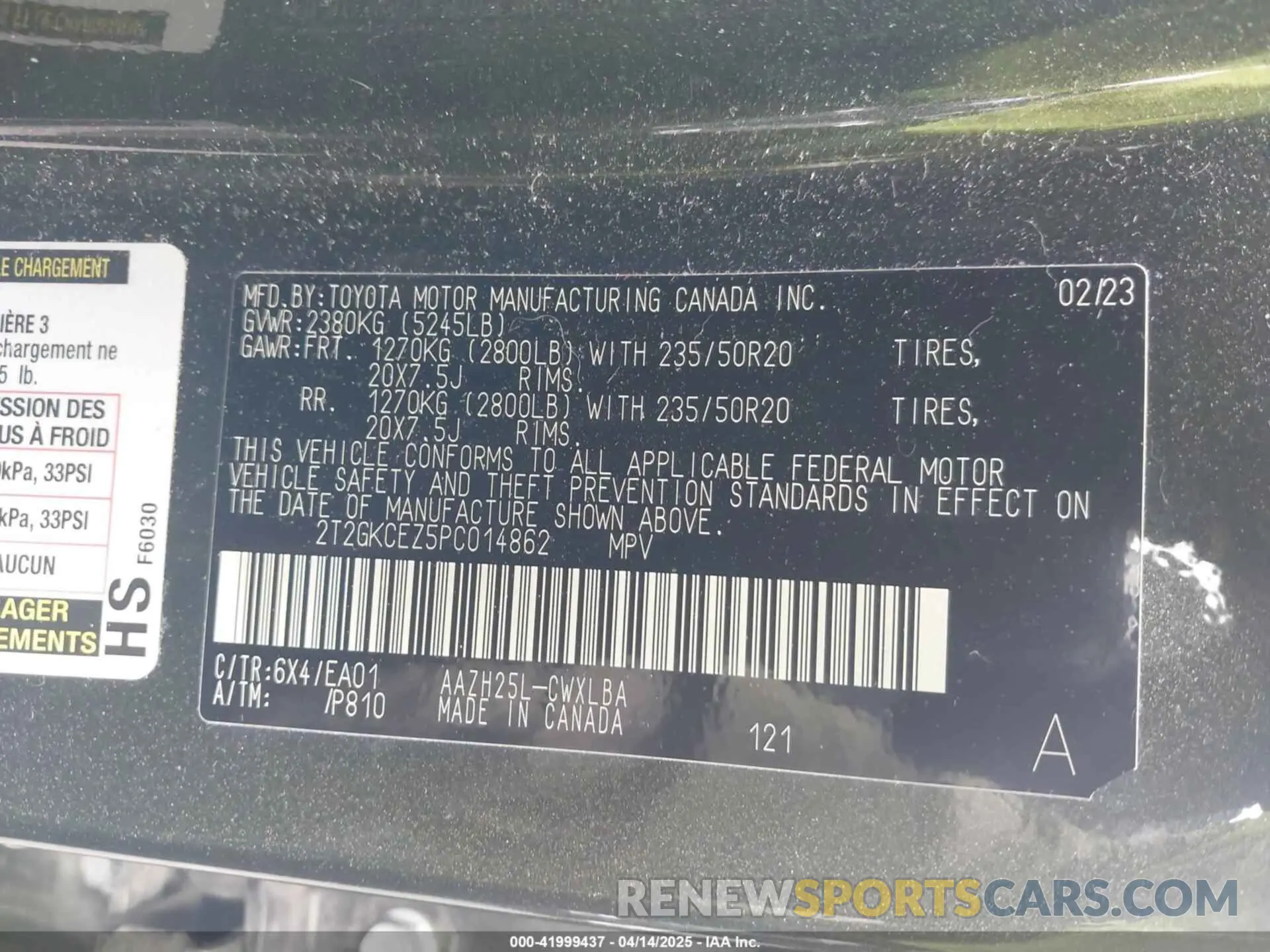 9 fotografías del automóvil dañado 2T2GKCEZ5PC014862 LEXUS NX 350H 2023