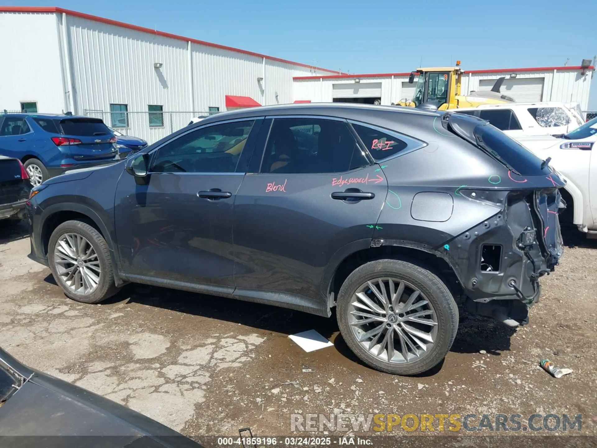15 fotografías del automóvil dañado 2T2GKCEZ6PC012862 LEXUS NX 350H 2023