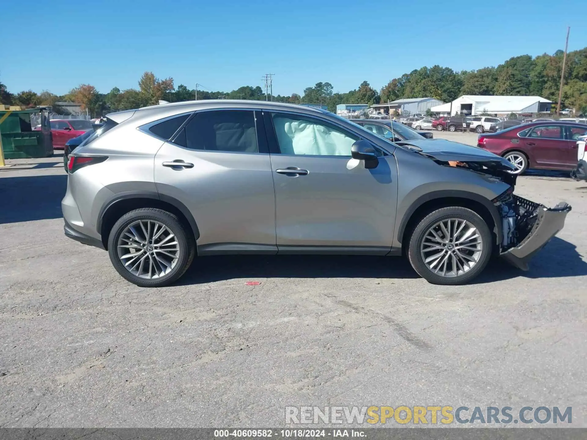13 fotografías del automóvil dañado 2T2HKCEZ1PC013650 LEXUS NX 350H 2023