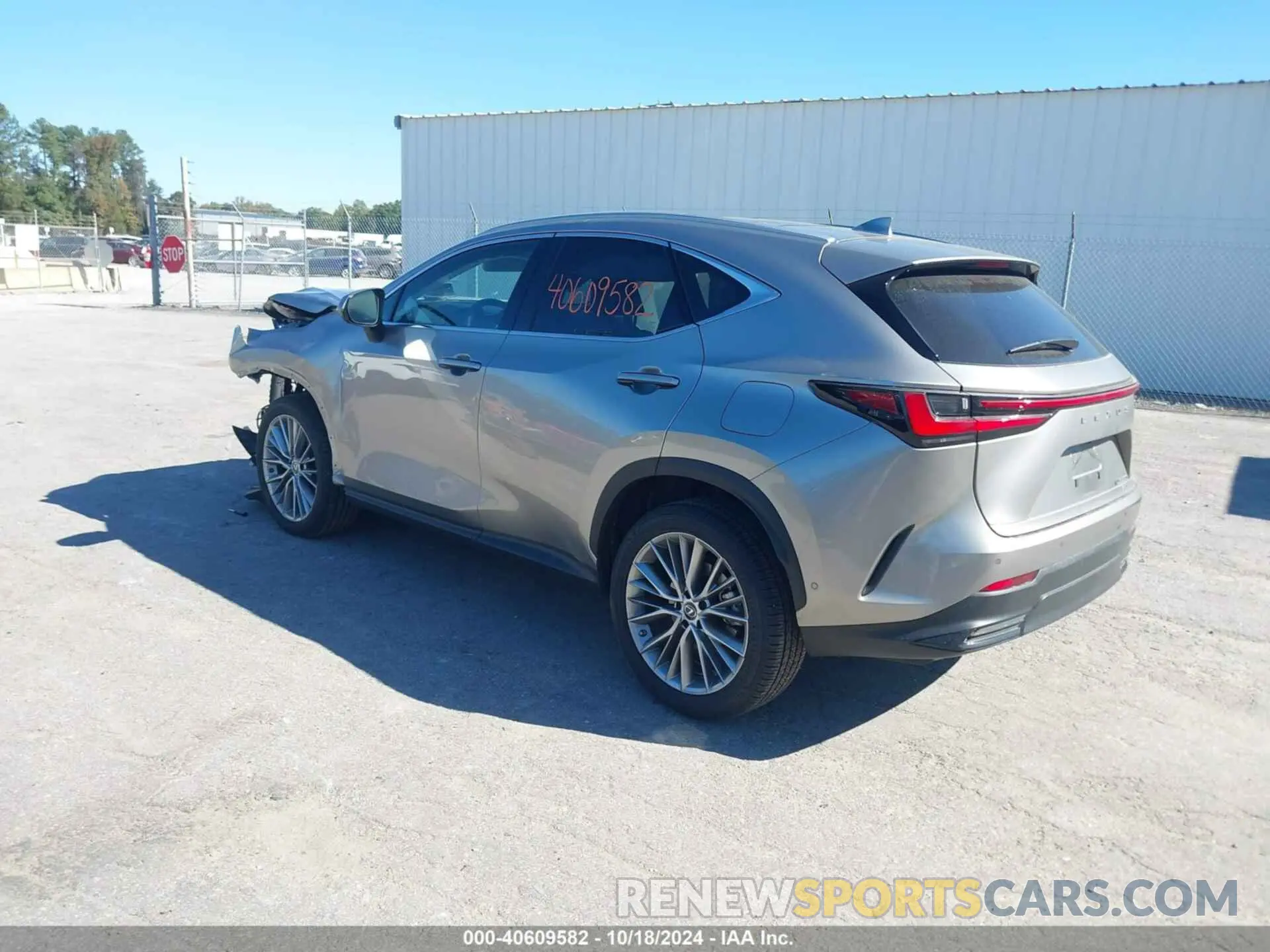 3 fotografías del automóvil dañado 2T2HKCEZ1PC013650 LEXUS NX 350H 2023
