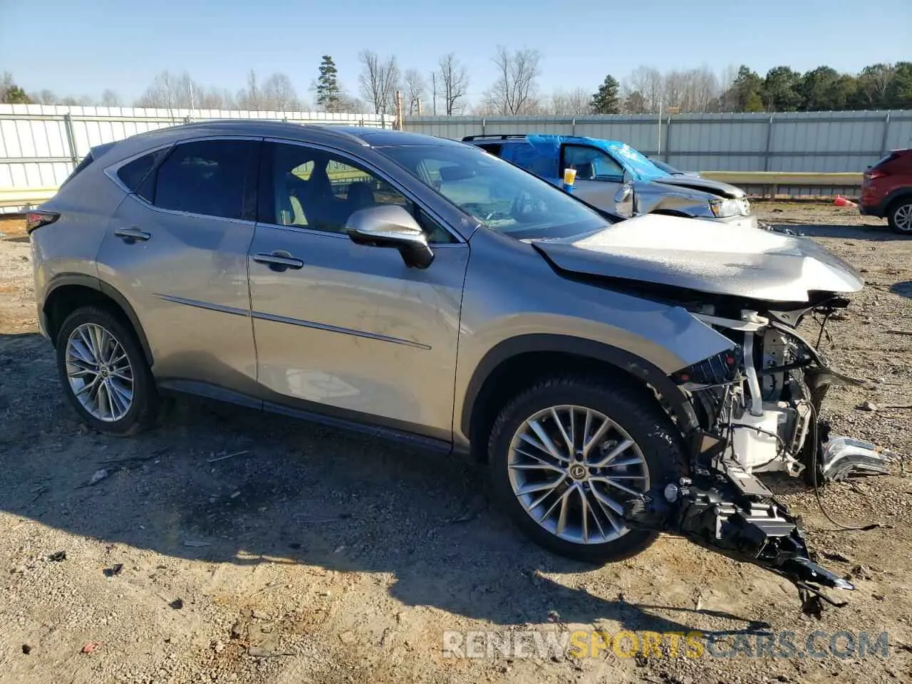 4 fotografías del automóvil dañado 2T2HKCEZ5PC013411 LEXUS NX 350H 2023