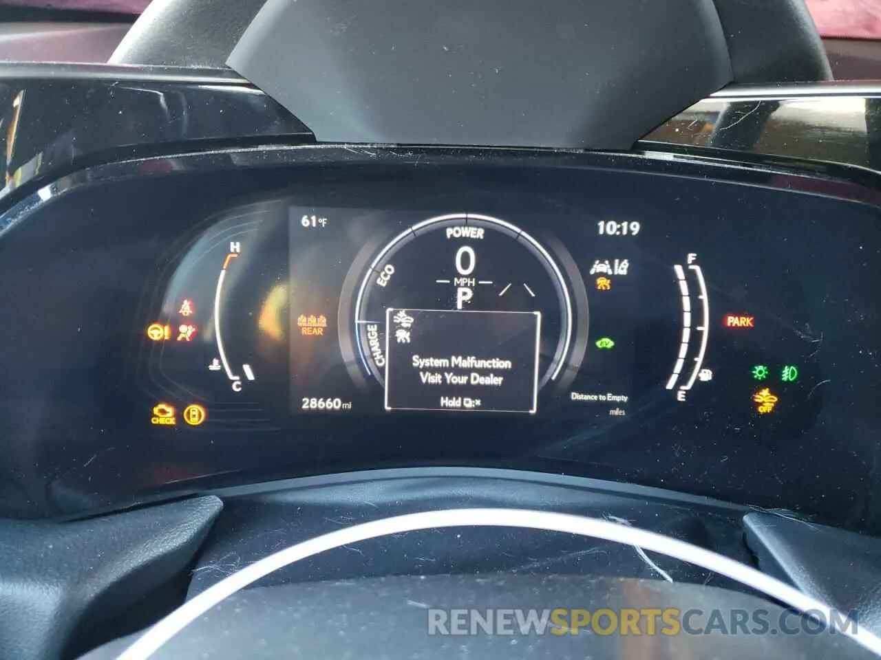 9 fotografías del automóvil dañado 2T2HKCEZ5PC013411 LEXUS NX 350H 2023