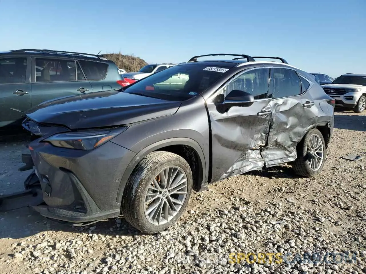 1 fotografías del automóvil dañado 2T2HKCEZ5PC014073 LEXUS NX 350H 2023