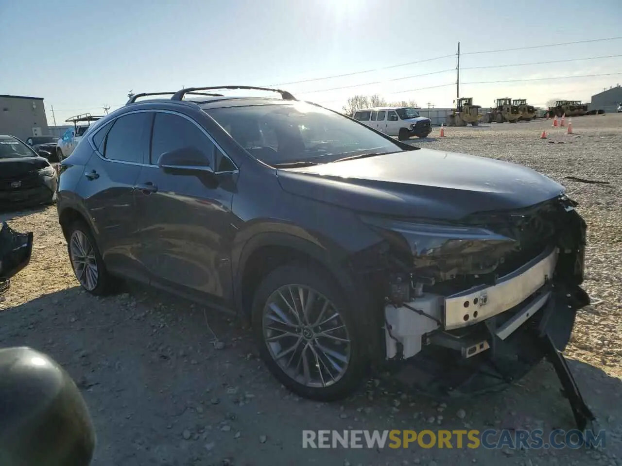4 fotografías del automóvil dañado 2T2HKCEZ5PC014073 LEXUS NX 350H 2023