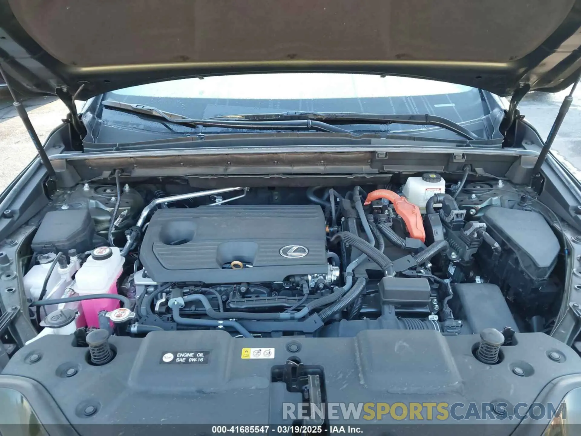 10 fotografías del automóvil dañado 2T2AKCEZ0RC016639 LEXUS NX 350H 2024