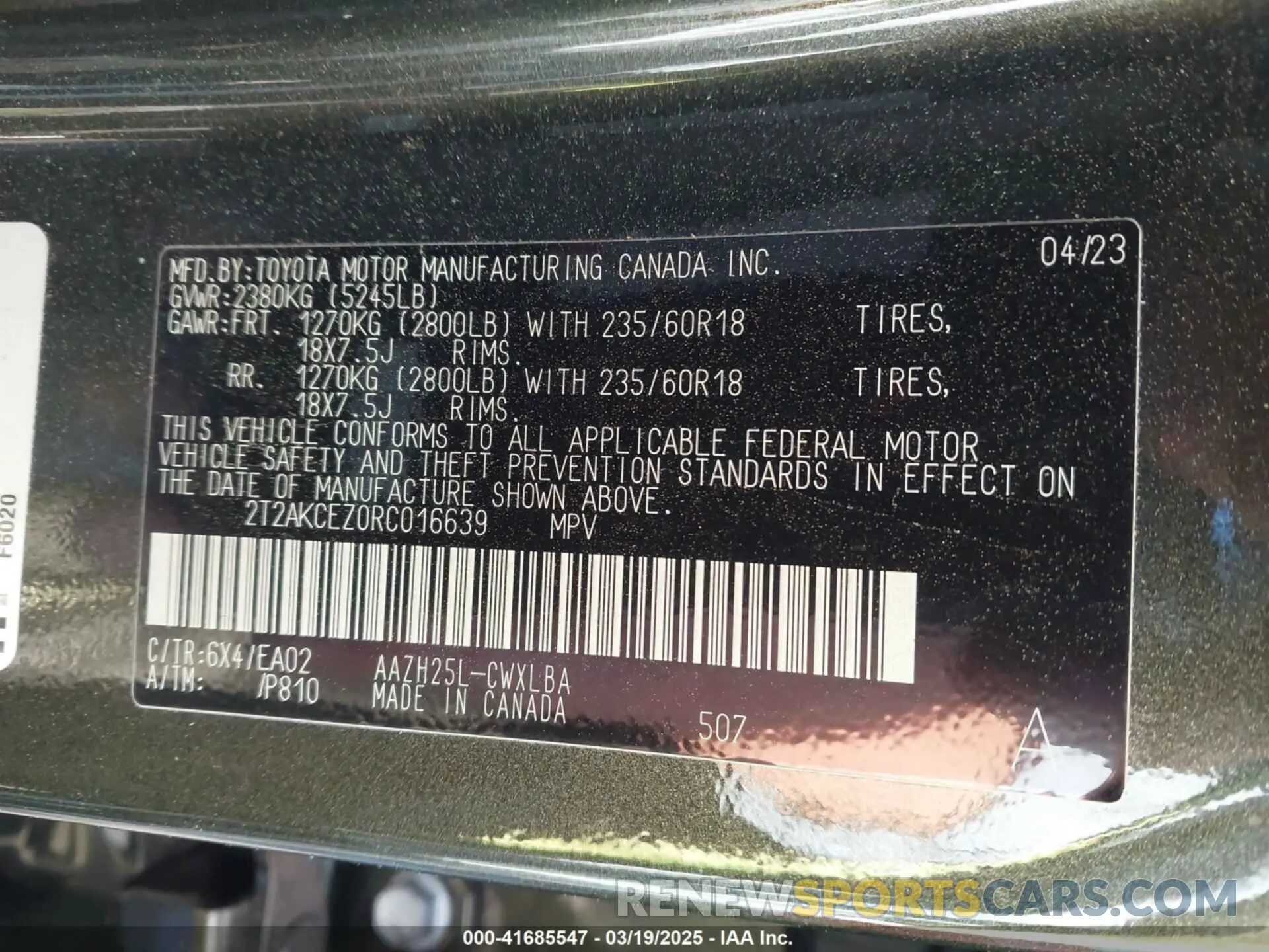 9 fotografías del automóvil dañado 2T2AKCEZ0RC016639 LEXUS NX 350H 2024