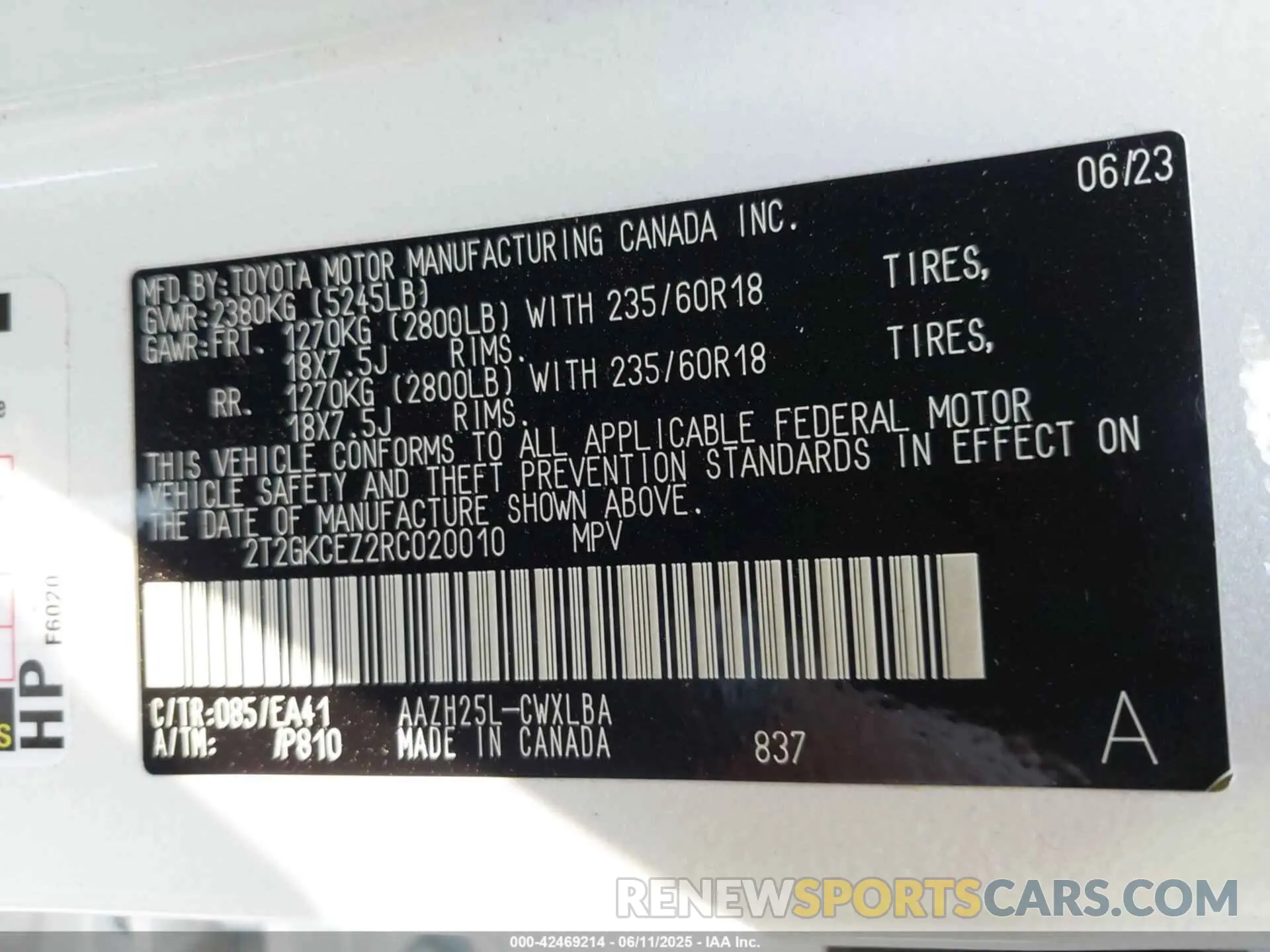9 fotografías del automóvil dañado 2T2GKCEZ2RC020010 LEXUS NX 350H 2024