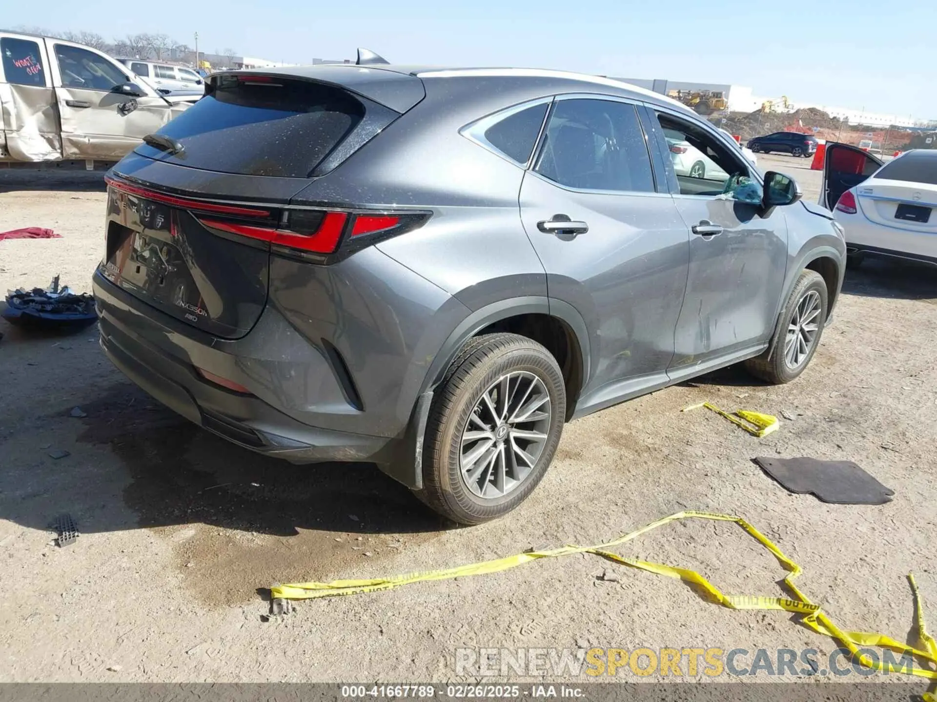 4 fotografías del automóvil dañado 2T2GKCEZ4RC023717 LEXUS NX 350H 2024