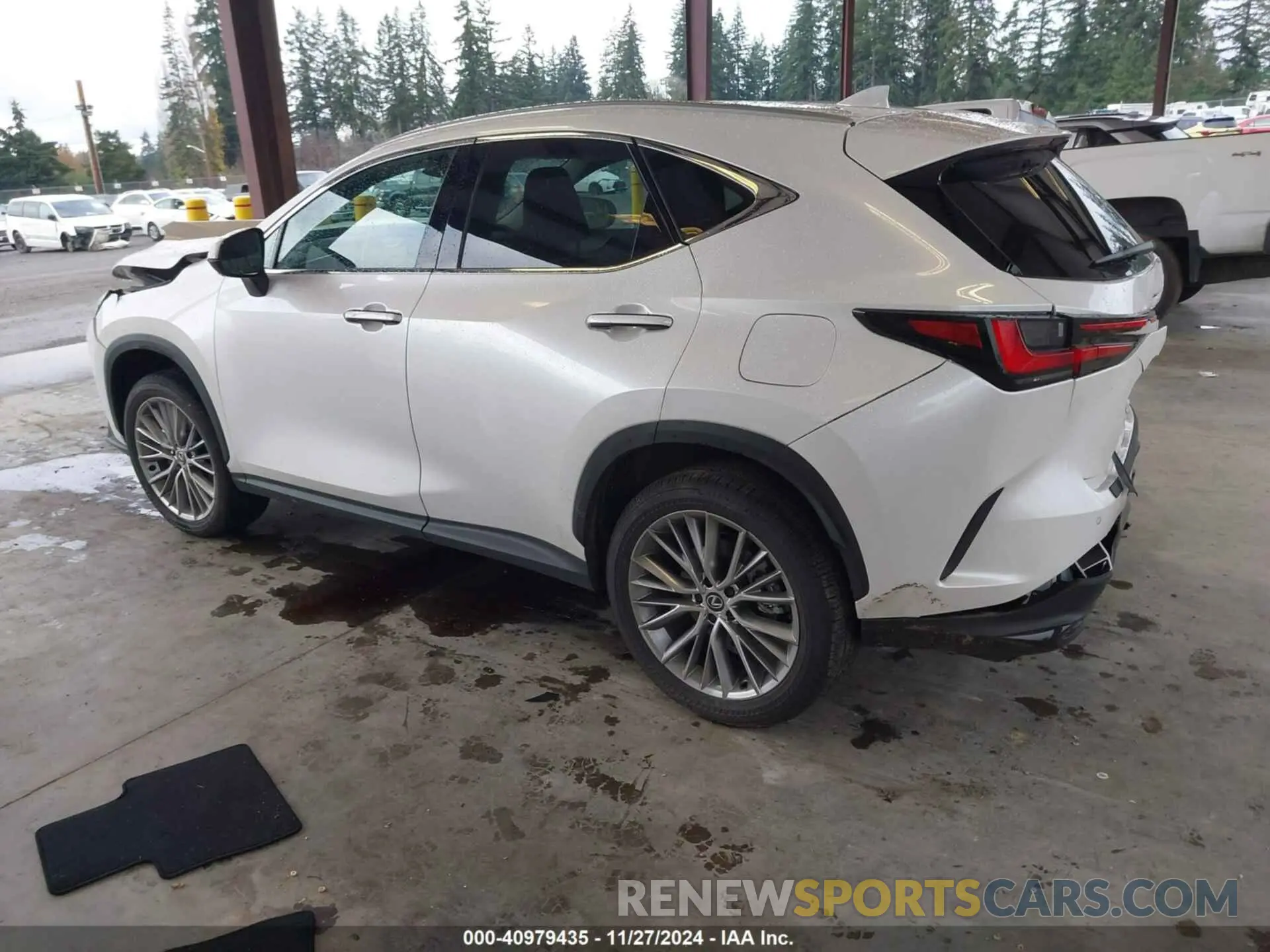 3 fotografías del automóvil dañado 2T2HKCEZ0RC025565 LEXUS NX 350H 2024