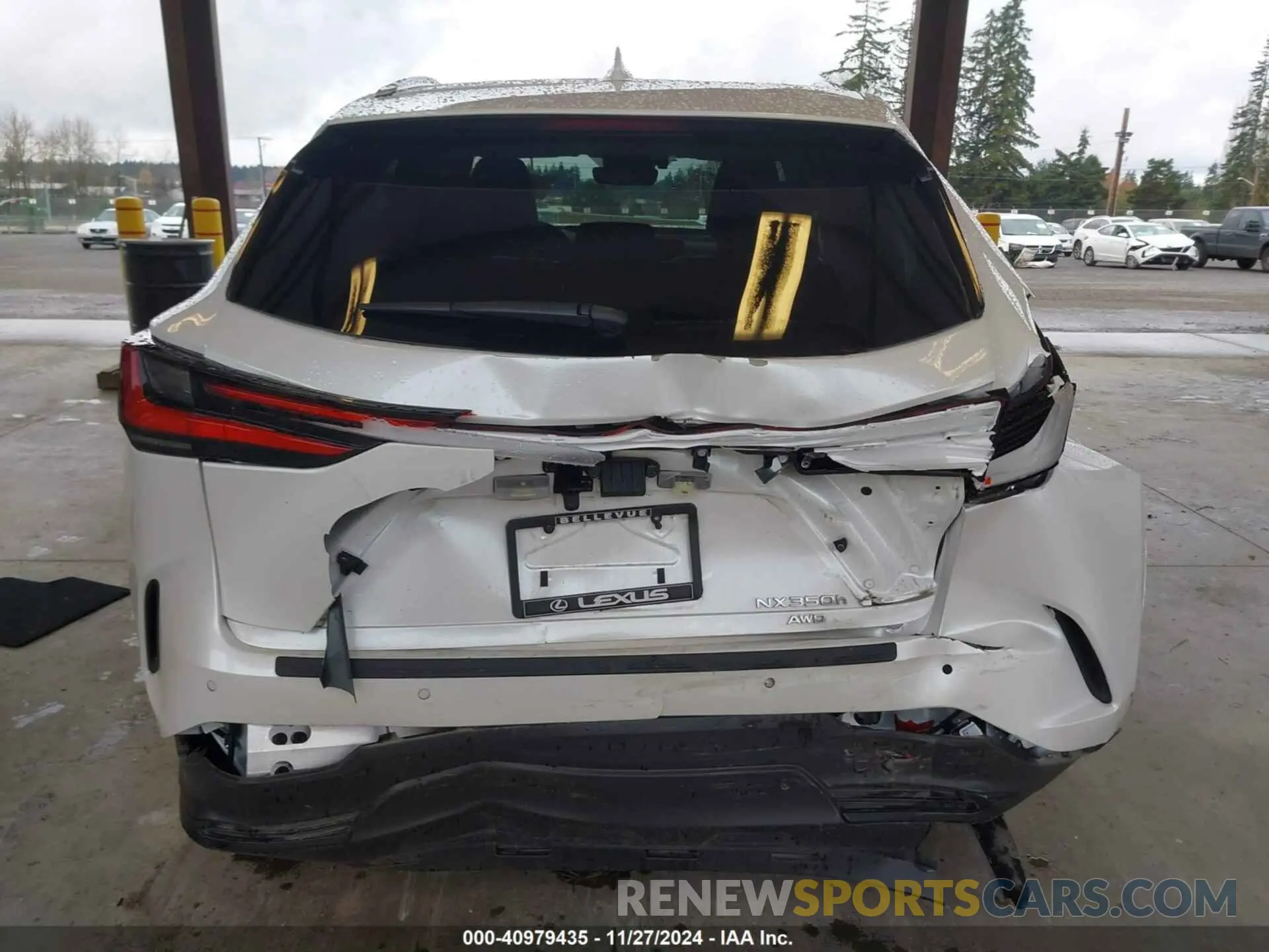 6 fotografías del automóvil dañado 2T2HKCEZ0RC025565 LEXUS NX 350H 2024