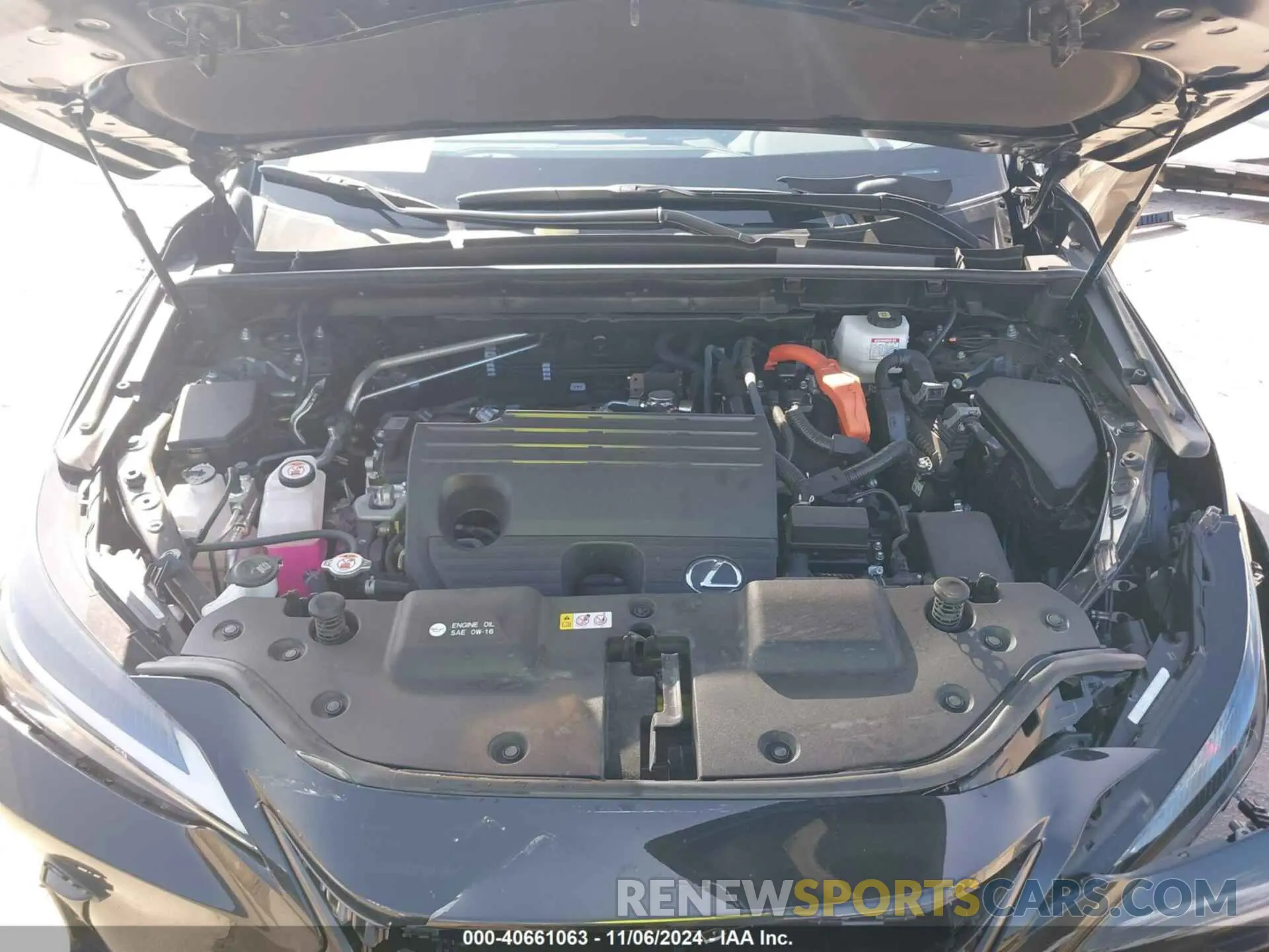 10 fotografías del automóvil dañado JTJAKCEZ5R2023862 LEXUS NX 350H 2024