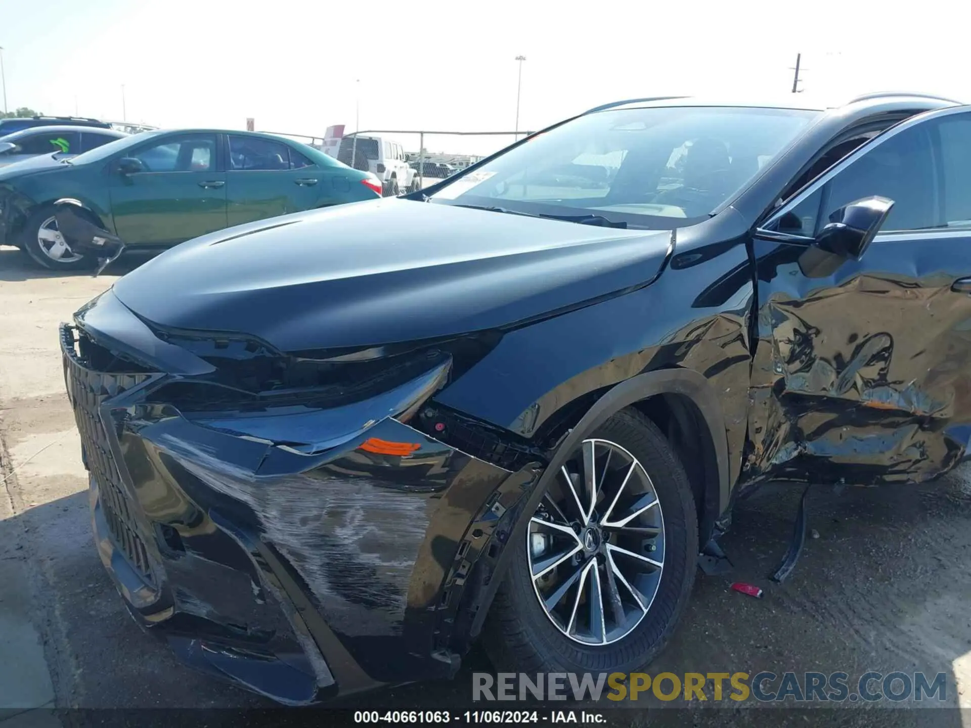 6 fotografías del automóvil dañado JTJAKCEZ5R2023862 LEXUS NX 350H 2024
