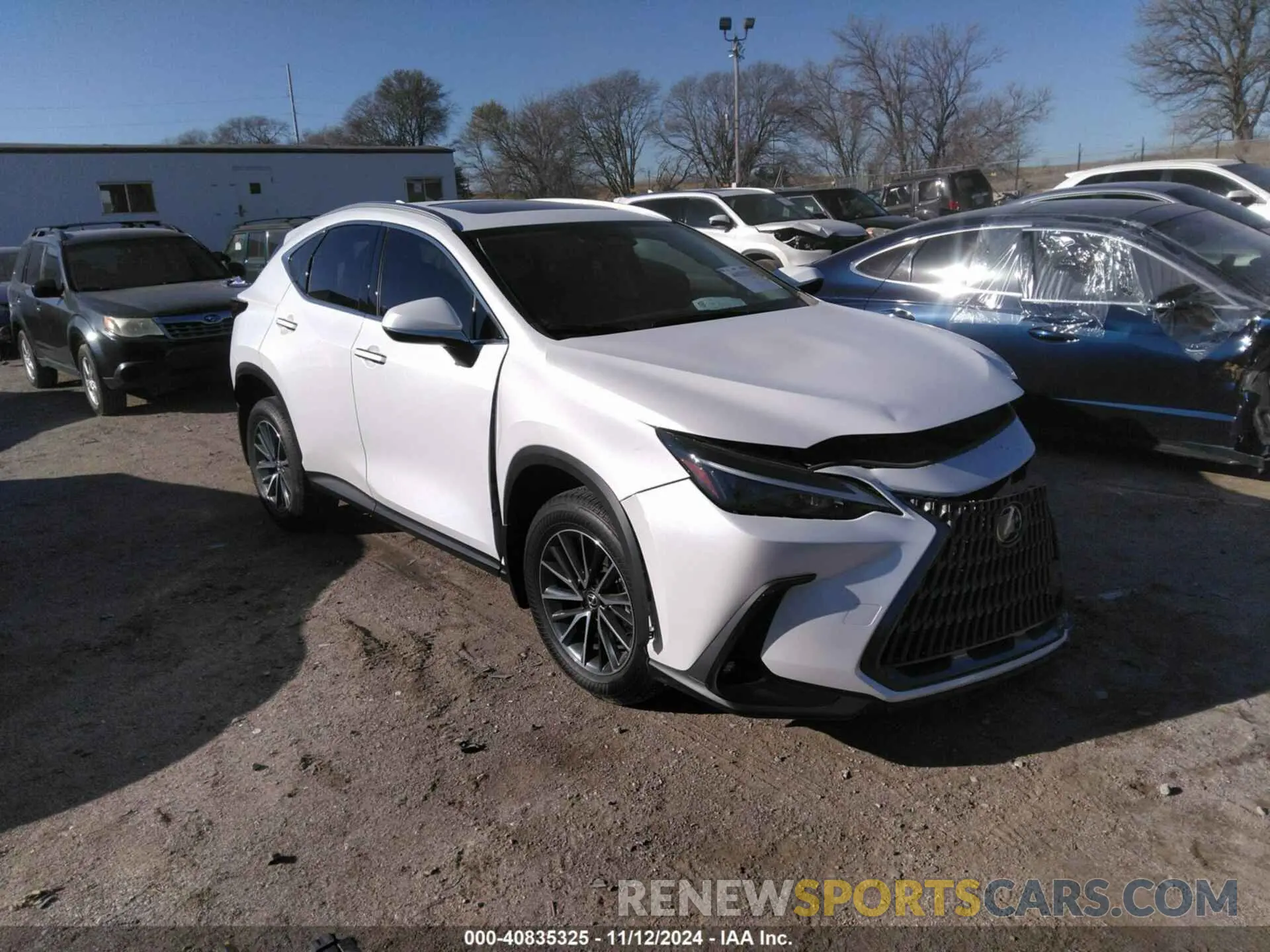 1 fotografías del automóvil dañado JTJAKCEZ7R5018242 LEXUS NX 350H 2024
