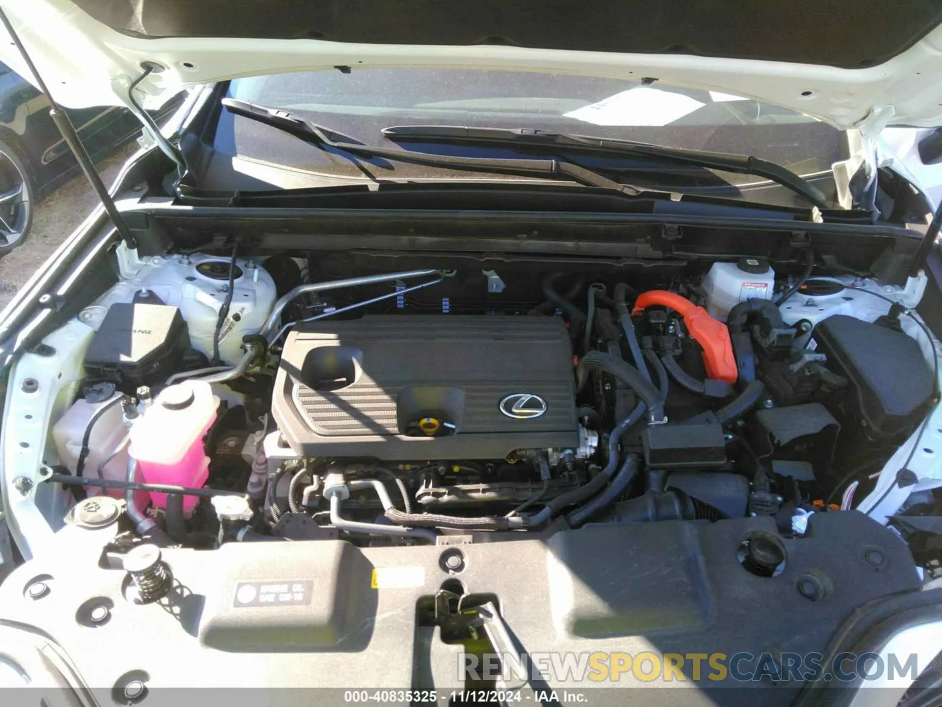 10 fotografías del automóvil dañado JTJAKCEZ7R5018242 LEXUS NX 350H 2024