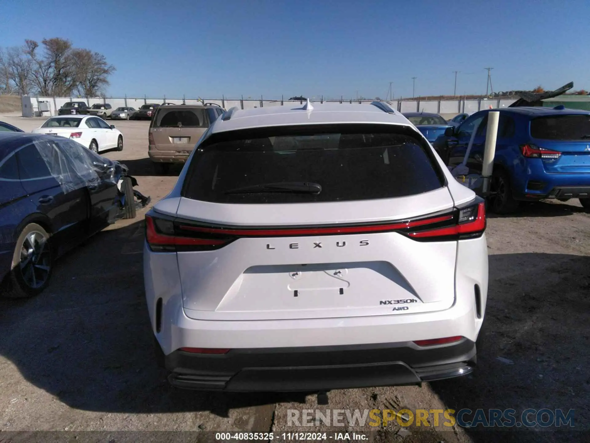 16 fotografías del automóvil dañado JTJAKCEZ7R5018242 LEXUS NX 350H 2024