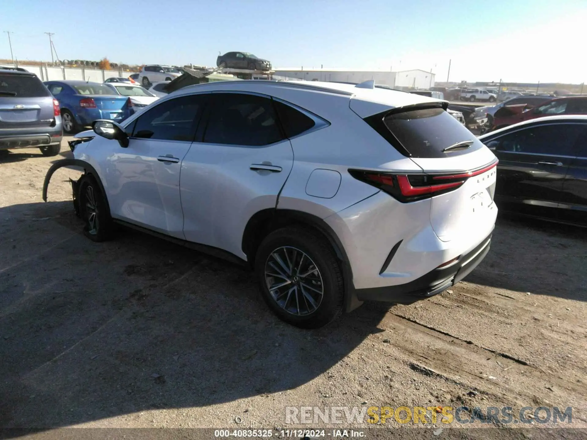 3 fotografías del automóvil dañado JTJAKCEZ7R5018242 LEXUS NX 350H 2024