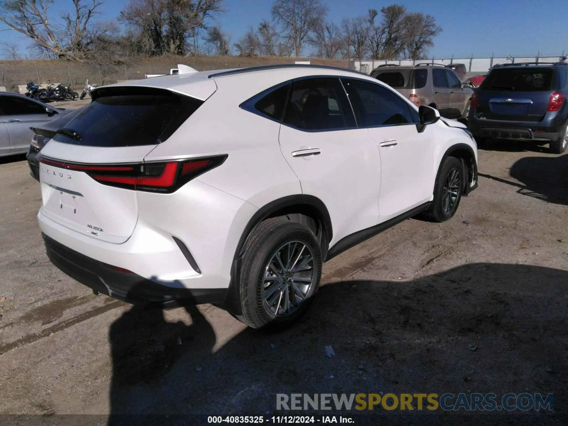 4 fotografías del automóvil dañado JTJAKCEZ7R5018242 LEXUS NX 350H 2024