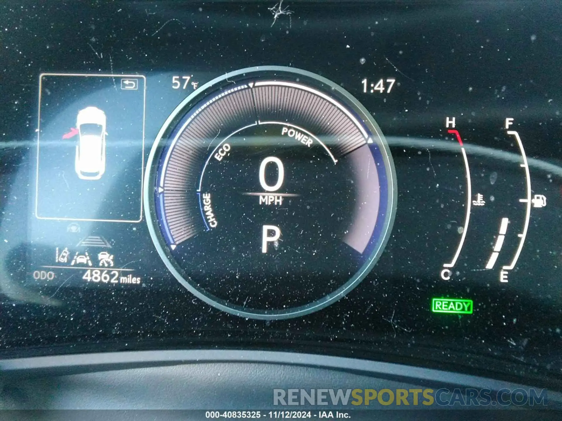 7 fotografías del automóvil dañado JTJAKCEZ7R5018242 LEXUS NX 350H 2024