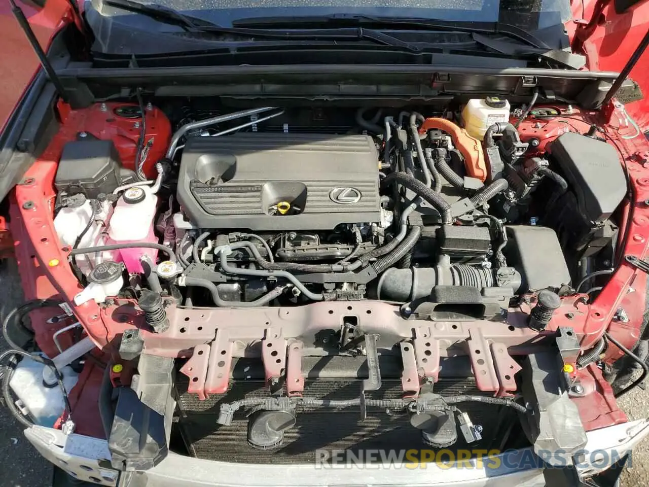 12 fotografías del automóvil dañado JTJGKCEZ6R2024626 LEXUS NX 350H 2024