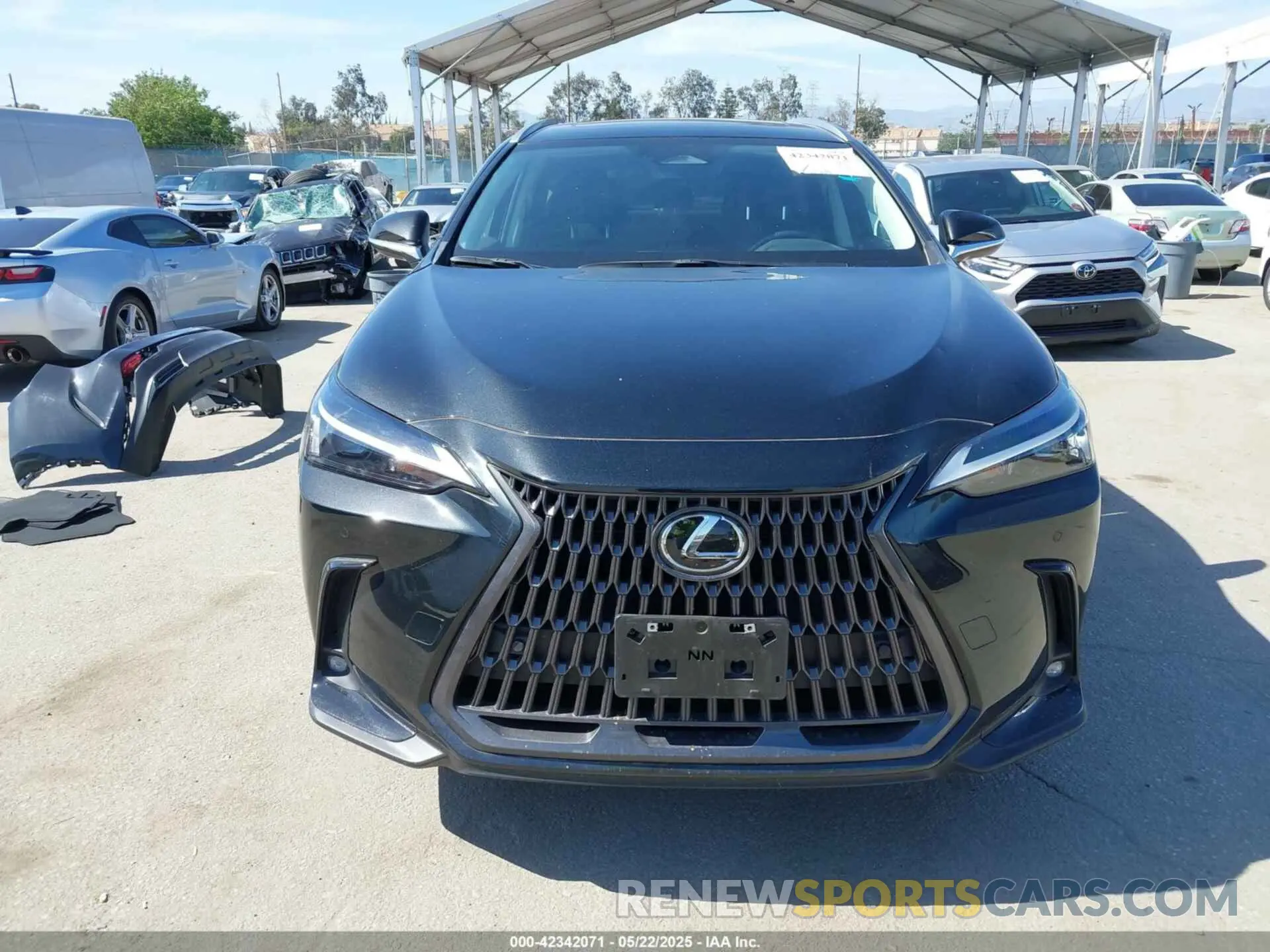 13 fotografías del automóvil dañado JTJGKCEZ6R2033231 LEXUS NX 350H 2024
