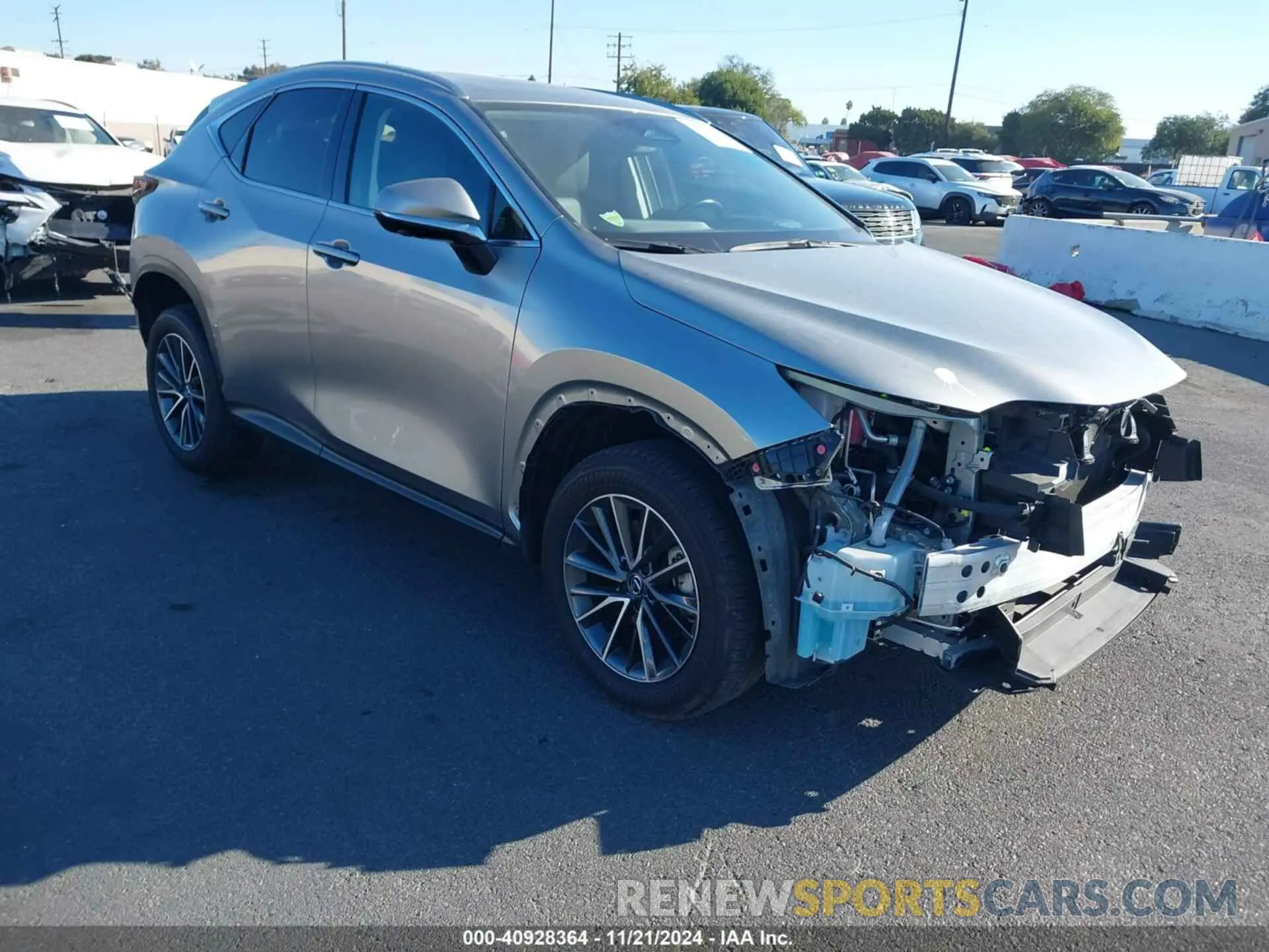 1 fotografías del automóvil dañado JTJGKCEZ6R5013284 LEXUS NX 350H 2024