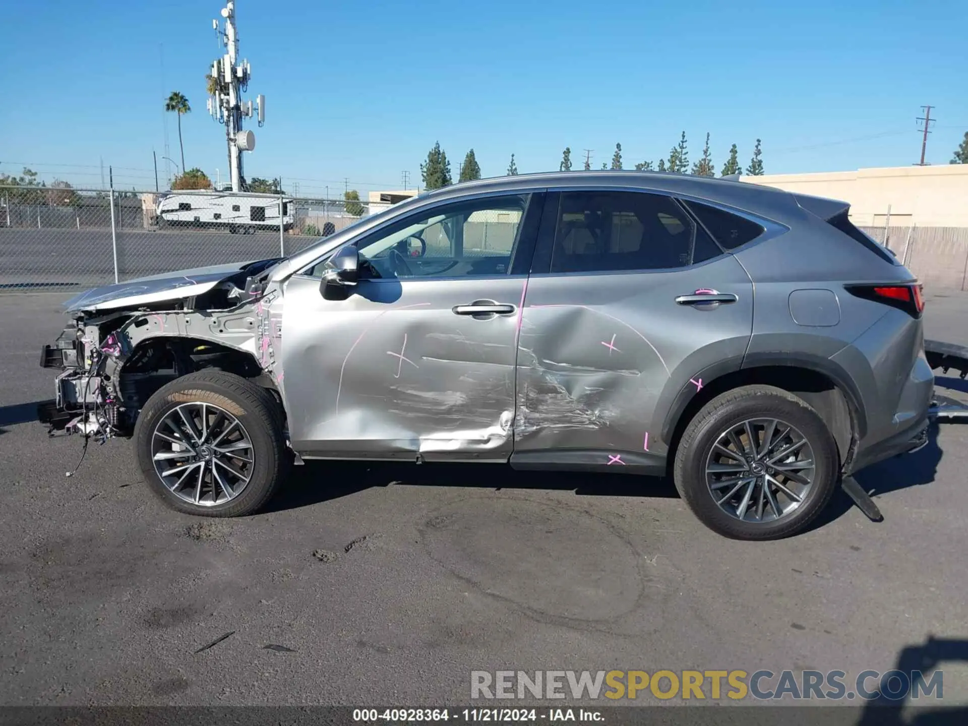 15 fotografías del automóvil dañado JTJGKCEZ6R5013284 LEXUS NX 350H 2024