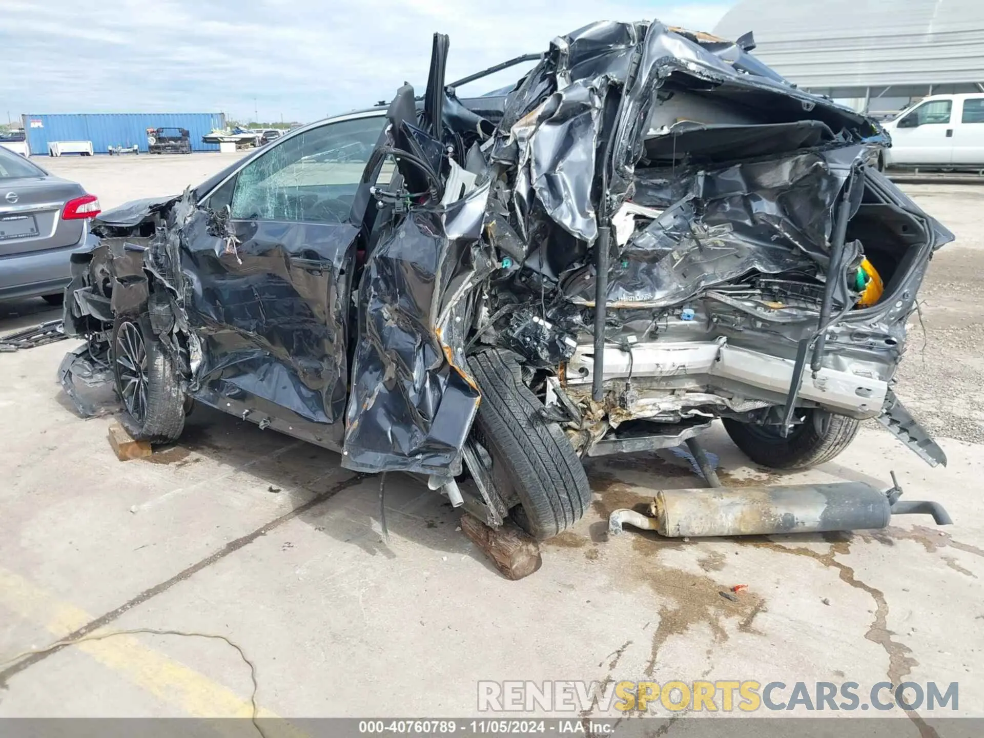 3 fotografías del automóvil dañado JTJGKCEZ9R2034972 LEXUS NX 350H 2024