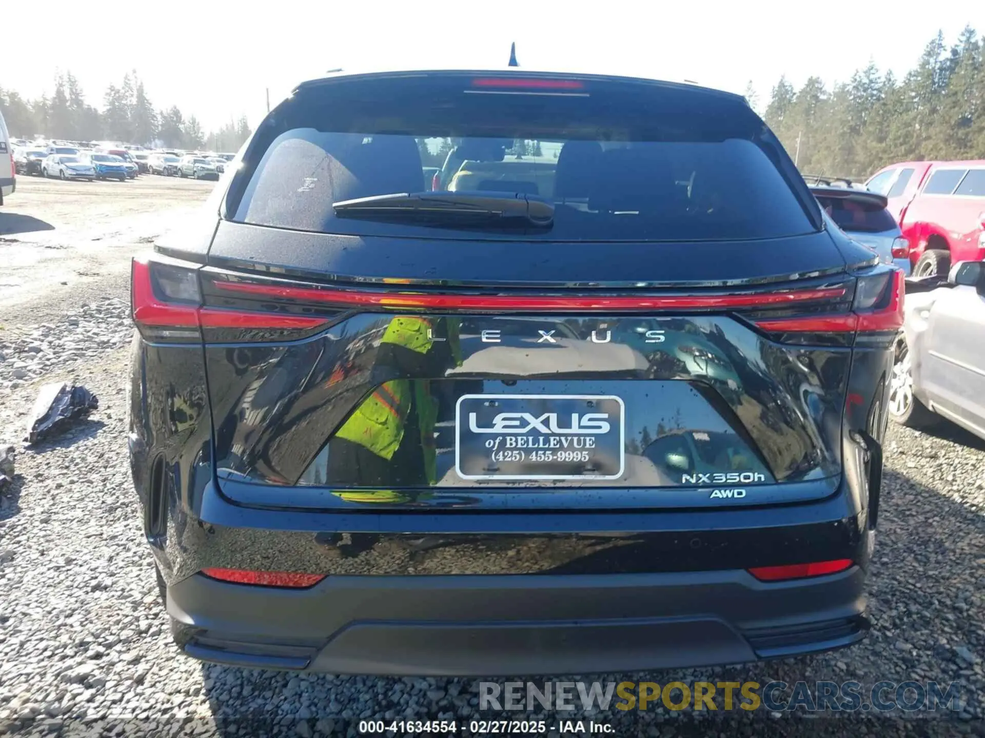 17 fotografías del automóvil dañado JTJGKCEZ9R5021993 LEXUS NX 350H 2024
