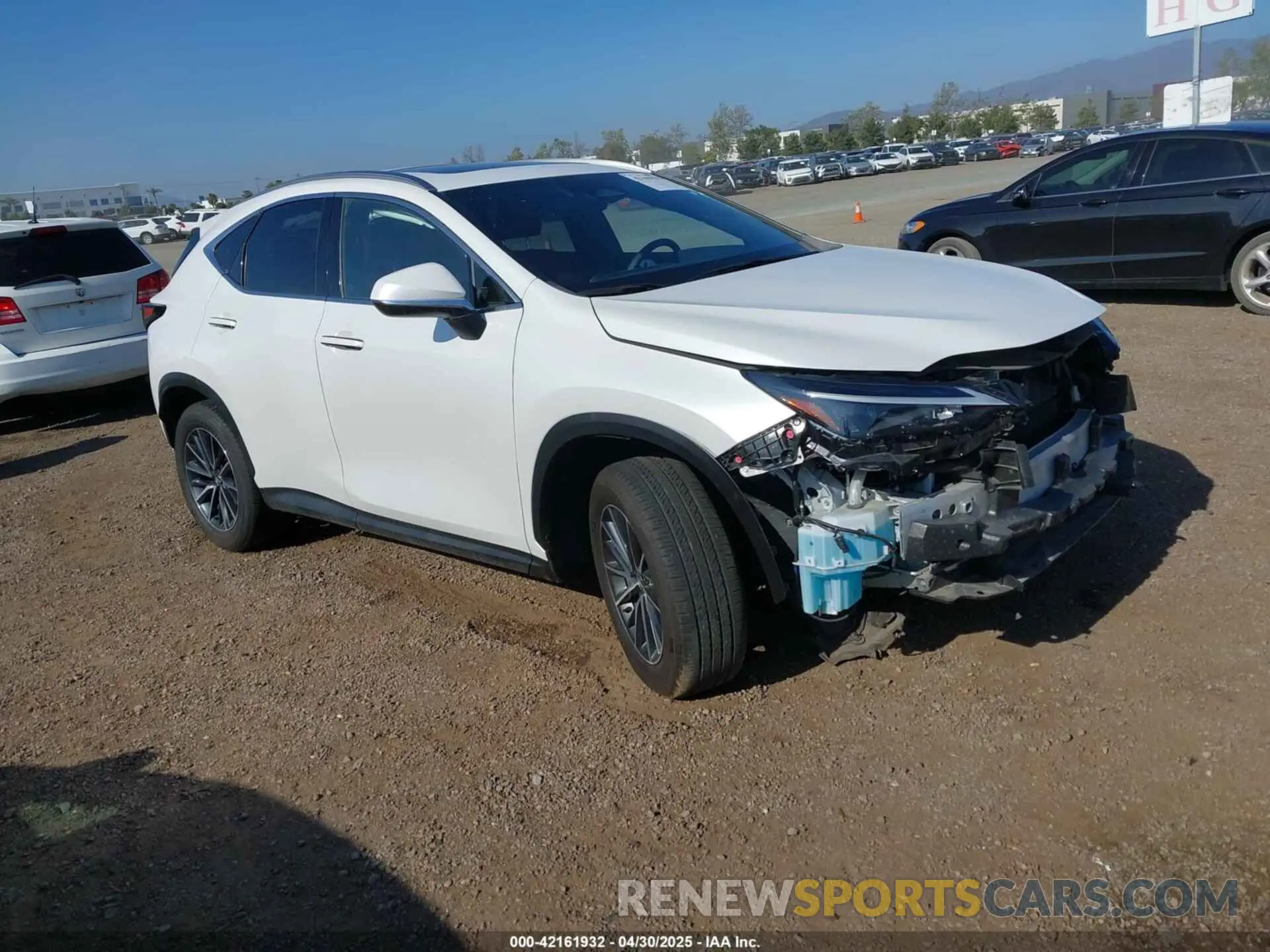 1 fotografías del automóvil dañado JTJGKCEZXR5013787 LEXUS NX 350H 2024
