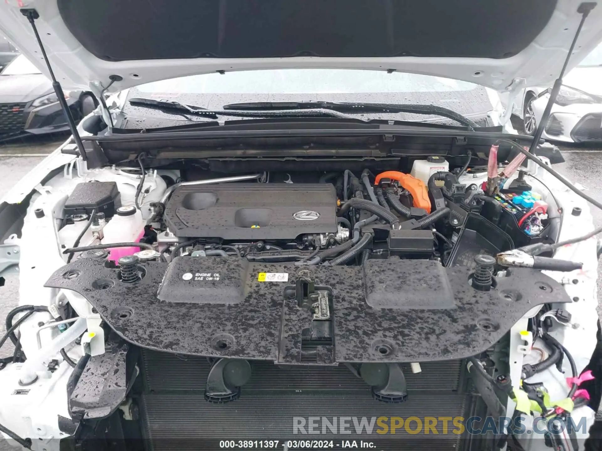 10 fotografías del automóvil dañado JTJHKCEZ3R5010640 LEXUS NX 350H 2024