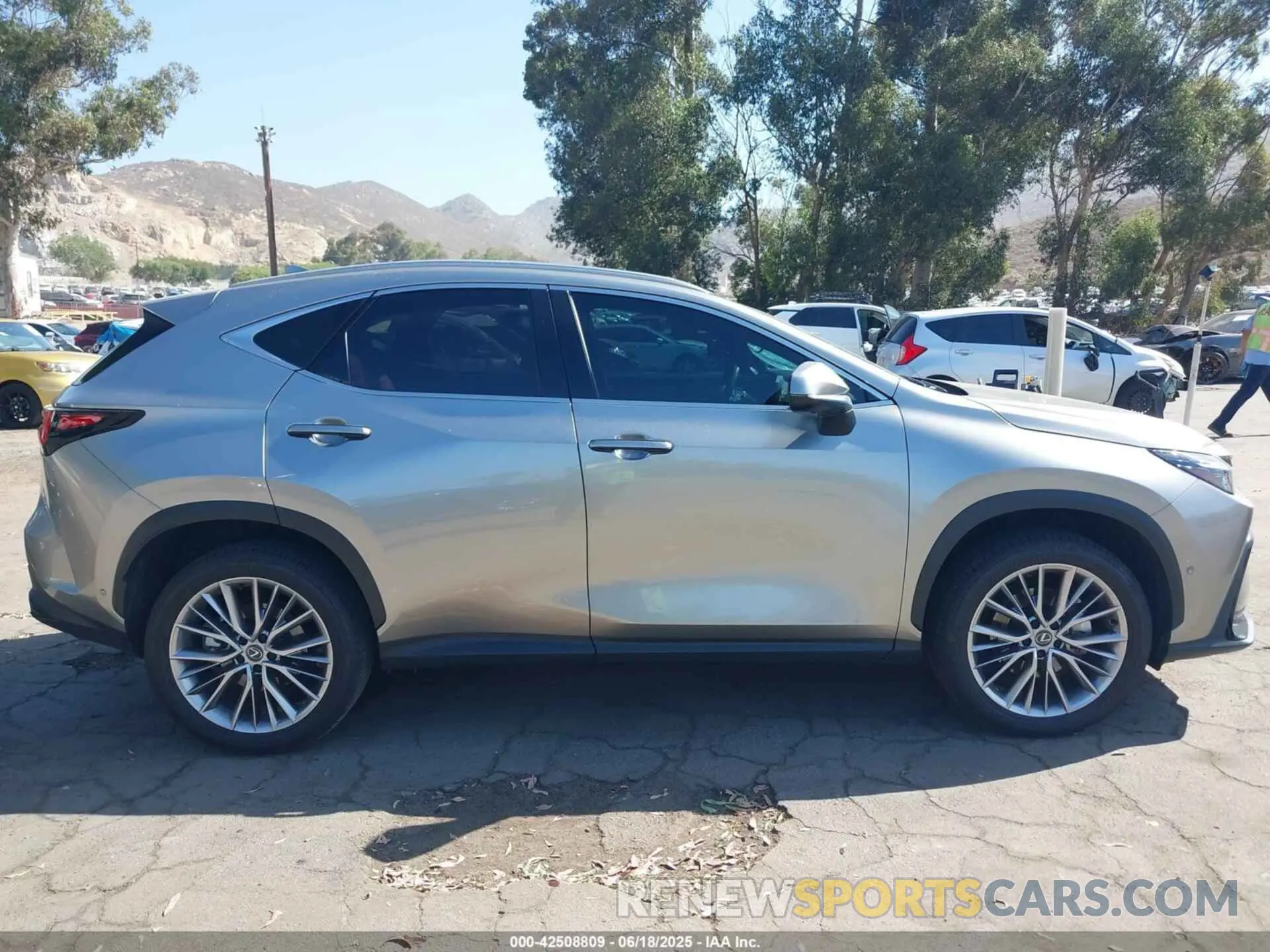 13 fotografías del automóvil dañado JTJHKCEZ5R5014365 LEXUS NX 350H 2024