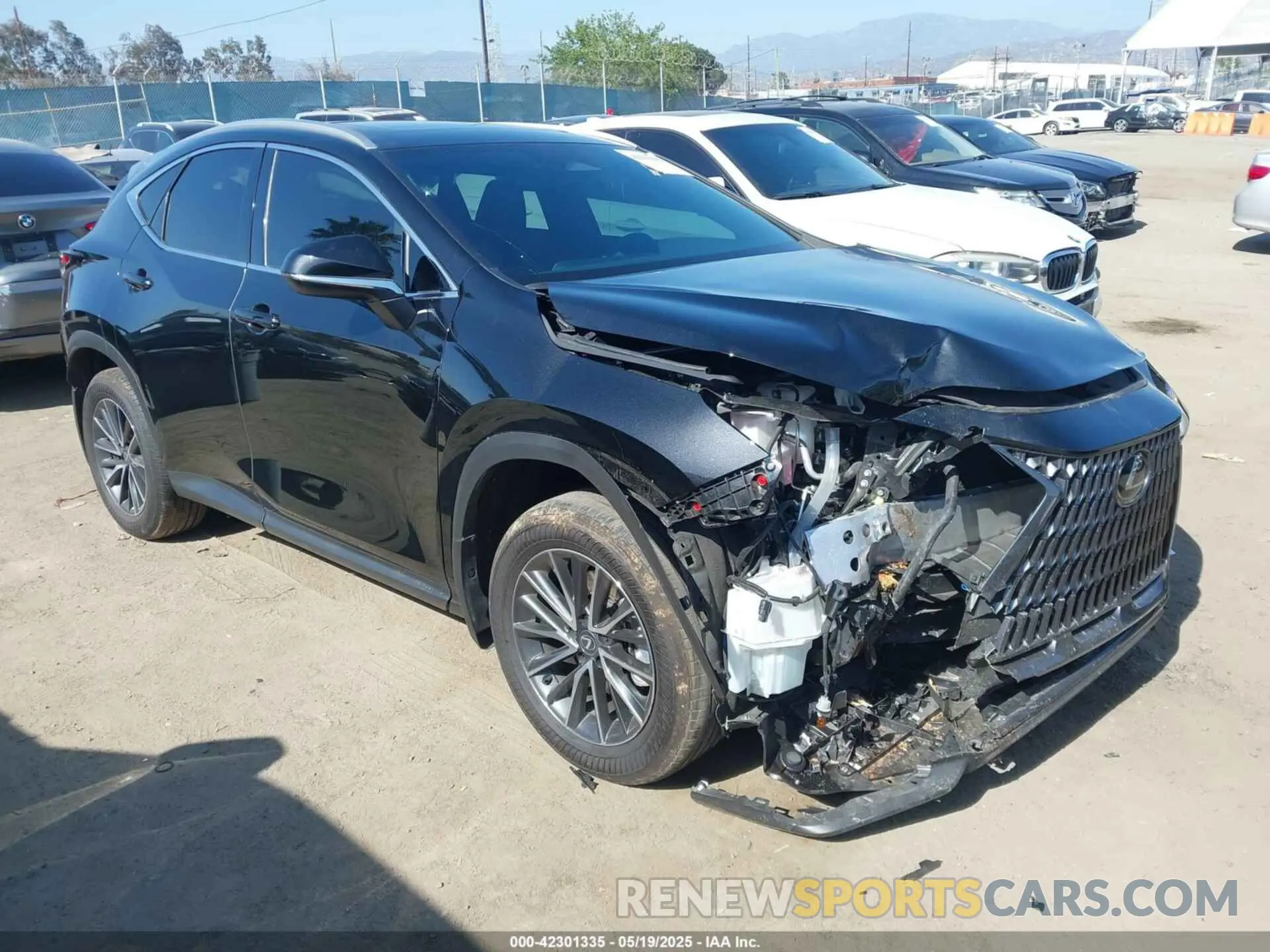1 fotografías del automóvil dañado 2T2AKCEZ5SC035967 LEXUS NX 350H 2025