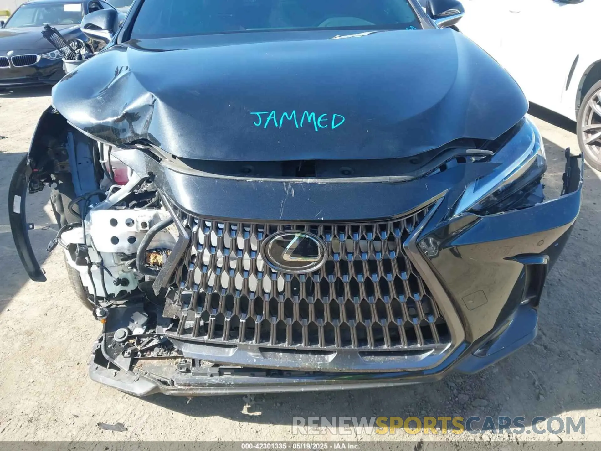 6 fotografías del automóvil dañado 2T2AKCEZ5SC035967 LEXUS NX 350H 2025