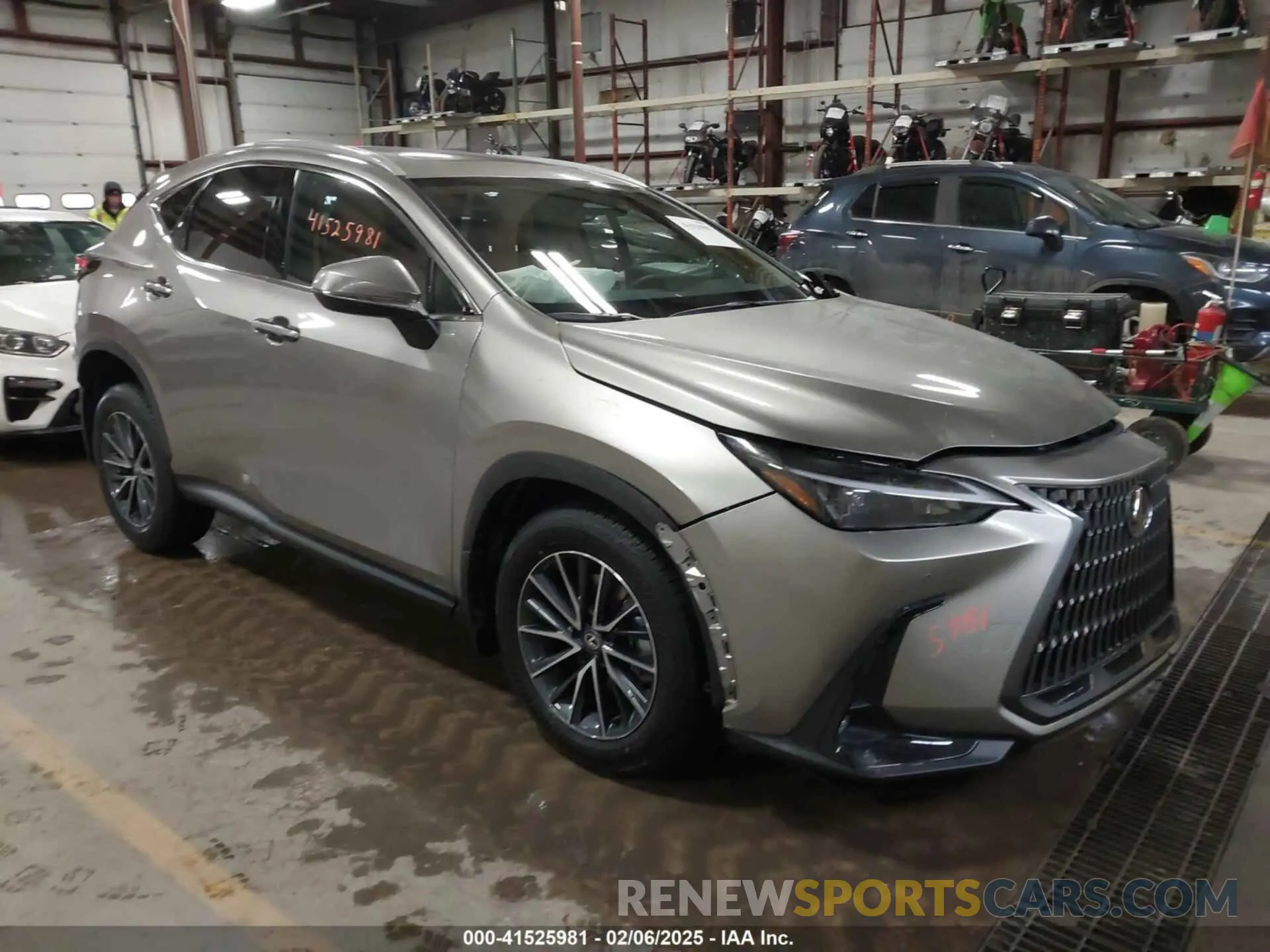 1 fotografías del automóvil dañado 2T2AKCEZ8SC043058 LEXUS NX 350H 2025