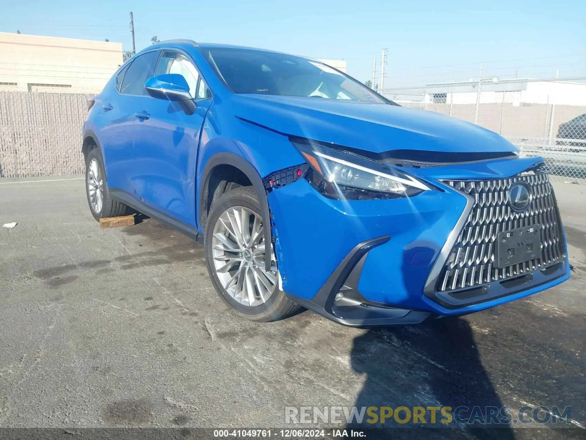 1 fotografías del automóvil dañado 2T2GKCEZ4SC033119 LEXUS NX 350H 2025