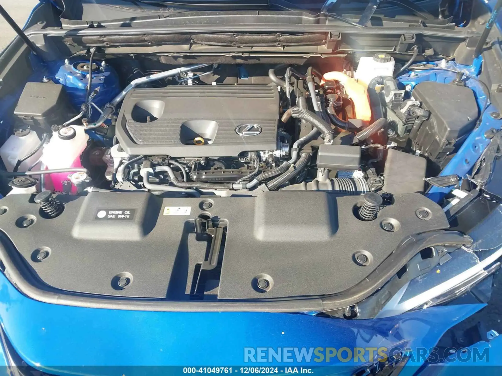 10 fotografías del automóvil dañado 2T2GKCEZ4SC033119 LEXUS NX 350H 2025