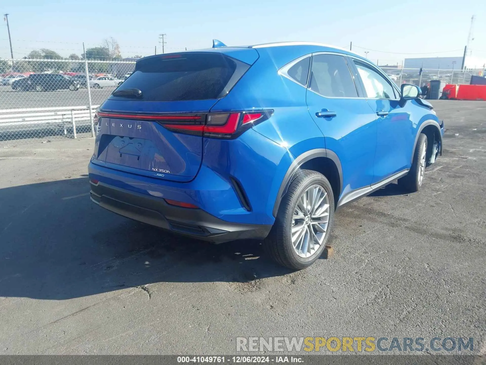 4 fotografías del automóvil dañado 2T2GKCEZ4SC033119 LEXUS NX 350H 2025
