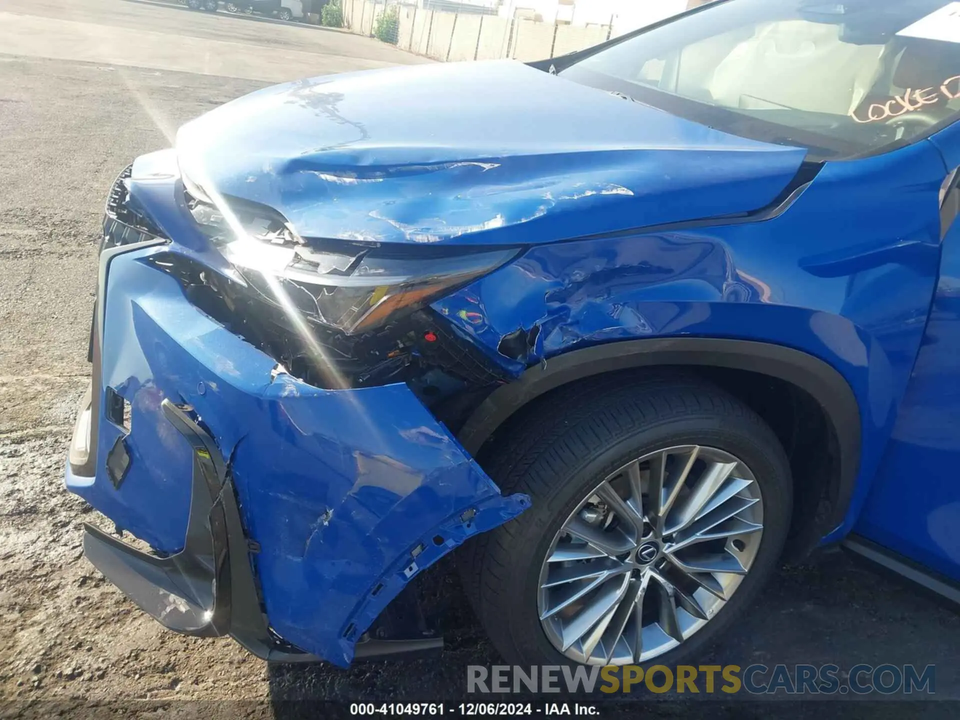 6 fotografías del automóvil dañado 2T2GKCEZ4SC033119 LEXUS NX 350H 2025