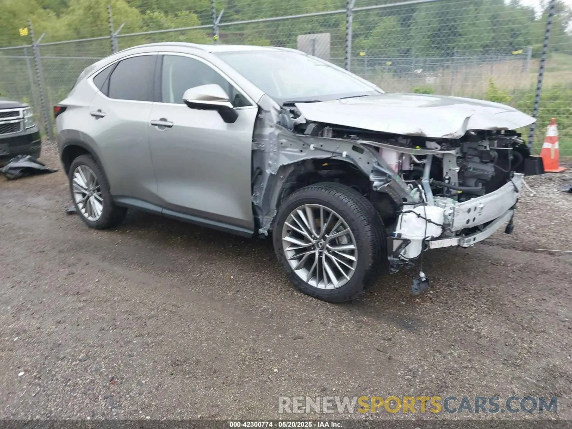 1 fotografías del automóvil dañado JTJGKCEZ2S2054535 LEXUS NX 350H 2025