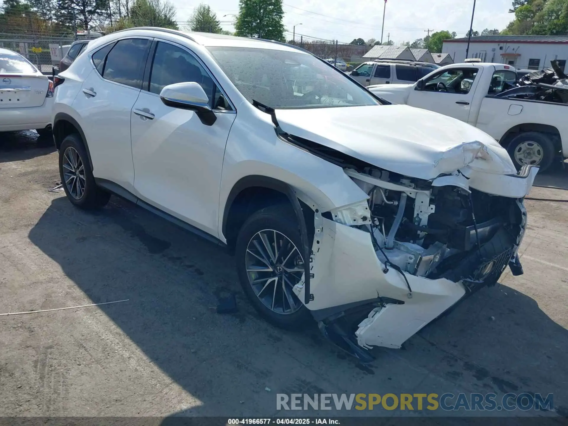 1 fotografías del automóvil dañado JTJGKCEZ6S5028826 LEXUS NX 350H 2025