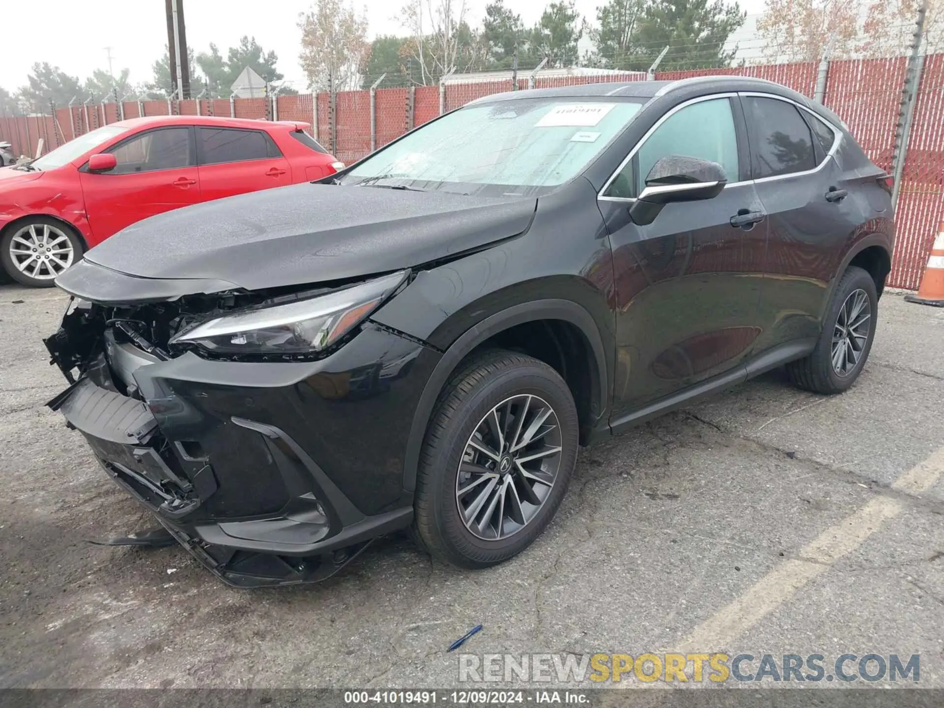 2 fotografías del automóvil dañado JTJGKCEZ7S2040520 LEXUS NX 350H 2025
