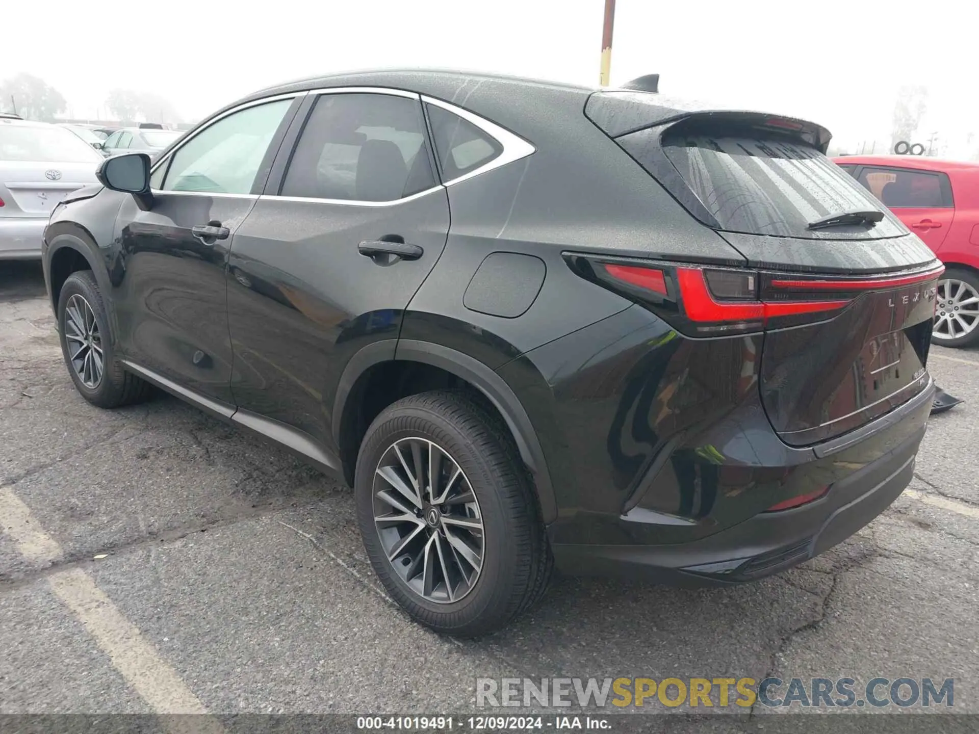 3 fotografías del automóvil dañado JTJGKCEZ7S2040520 LEXUS NX 350H 2025