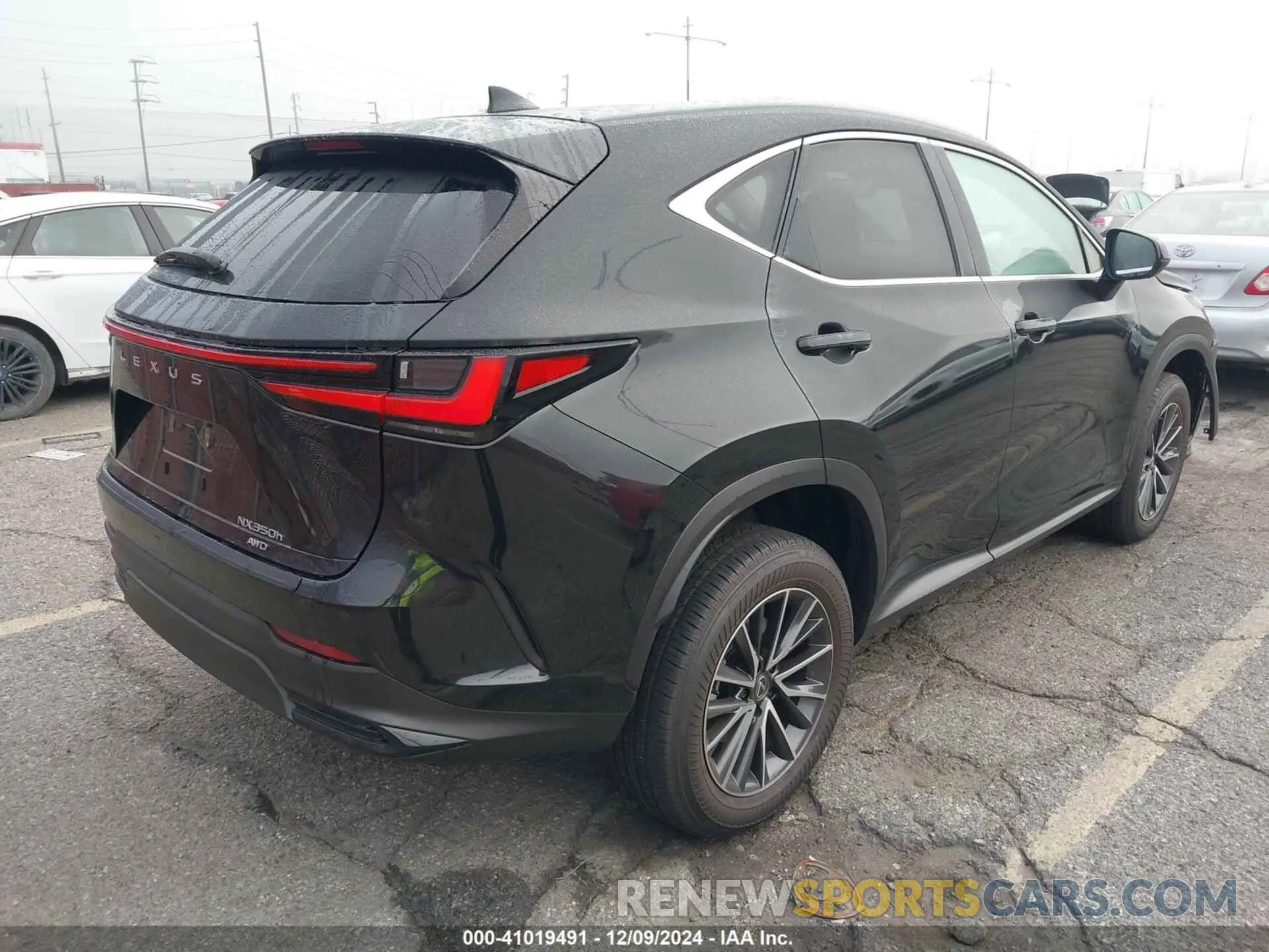 4 fotografías del automóvil dañado JTJGKCEZ7S2040520 LEXUS NX 350H 2025