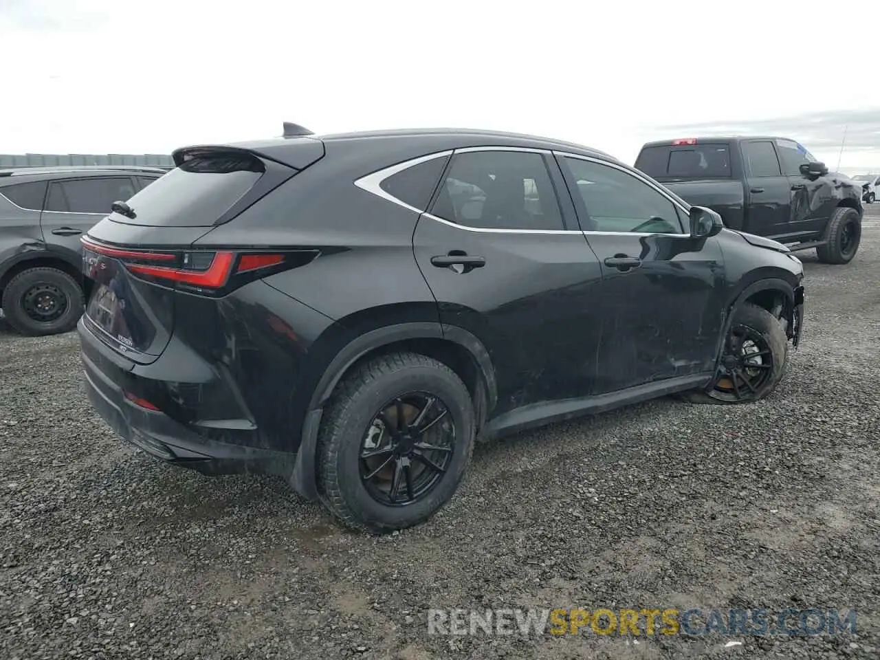 3 fotografías del automóvil dañado 2T2GKCEZ0RC022385 LEXUS NX 350H BA 2024