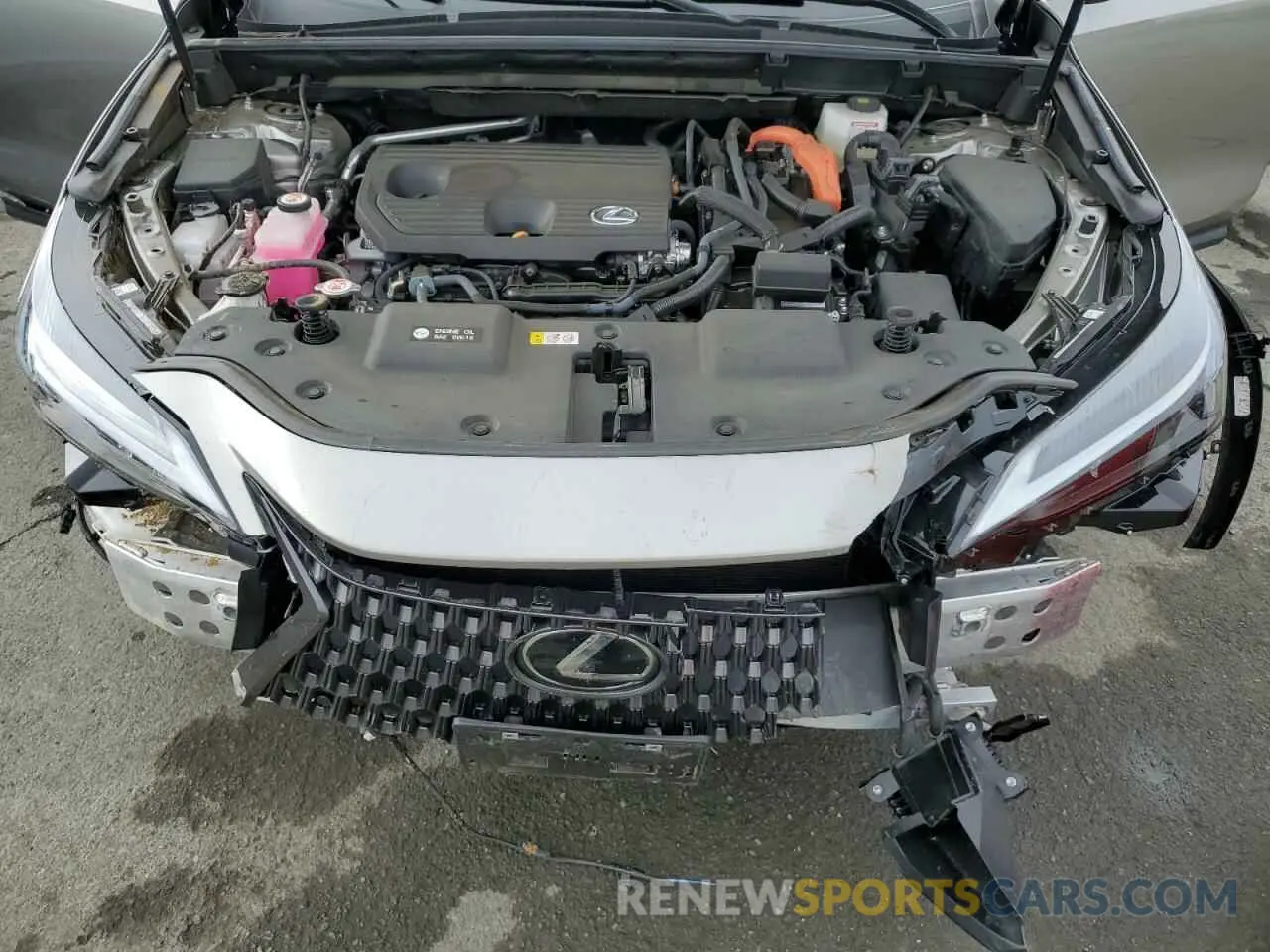 12 fotografías del automóvil dañado 2T2GKCEZ8RC026538 LEXUS NX 350H BA 2024