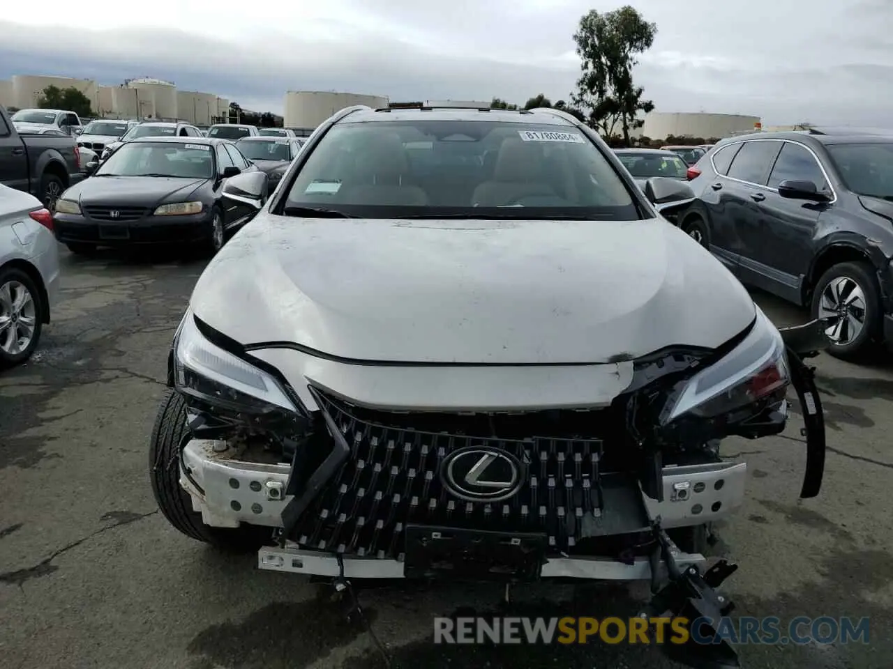 5 fotografías del automóvil dañado 2T2GKCEZ8RC026538 LEXUS NX 350H BA 2024