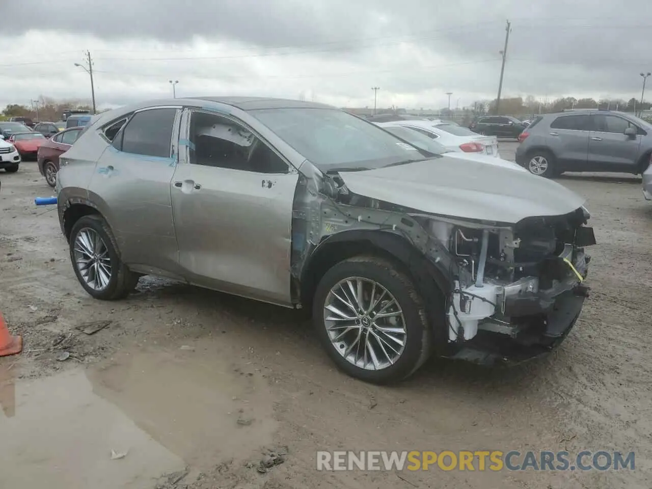 4 fotografías del automóvil dañado 2T2HKCEZ4RC027142 LEXUS NX 350H BA 2024