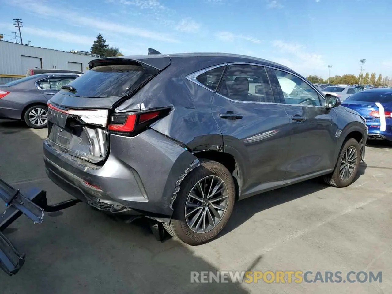 3 fotografías del automóvil dañado JTJAKCEZ4R2025876 LEXUS NX 350H BA 2024